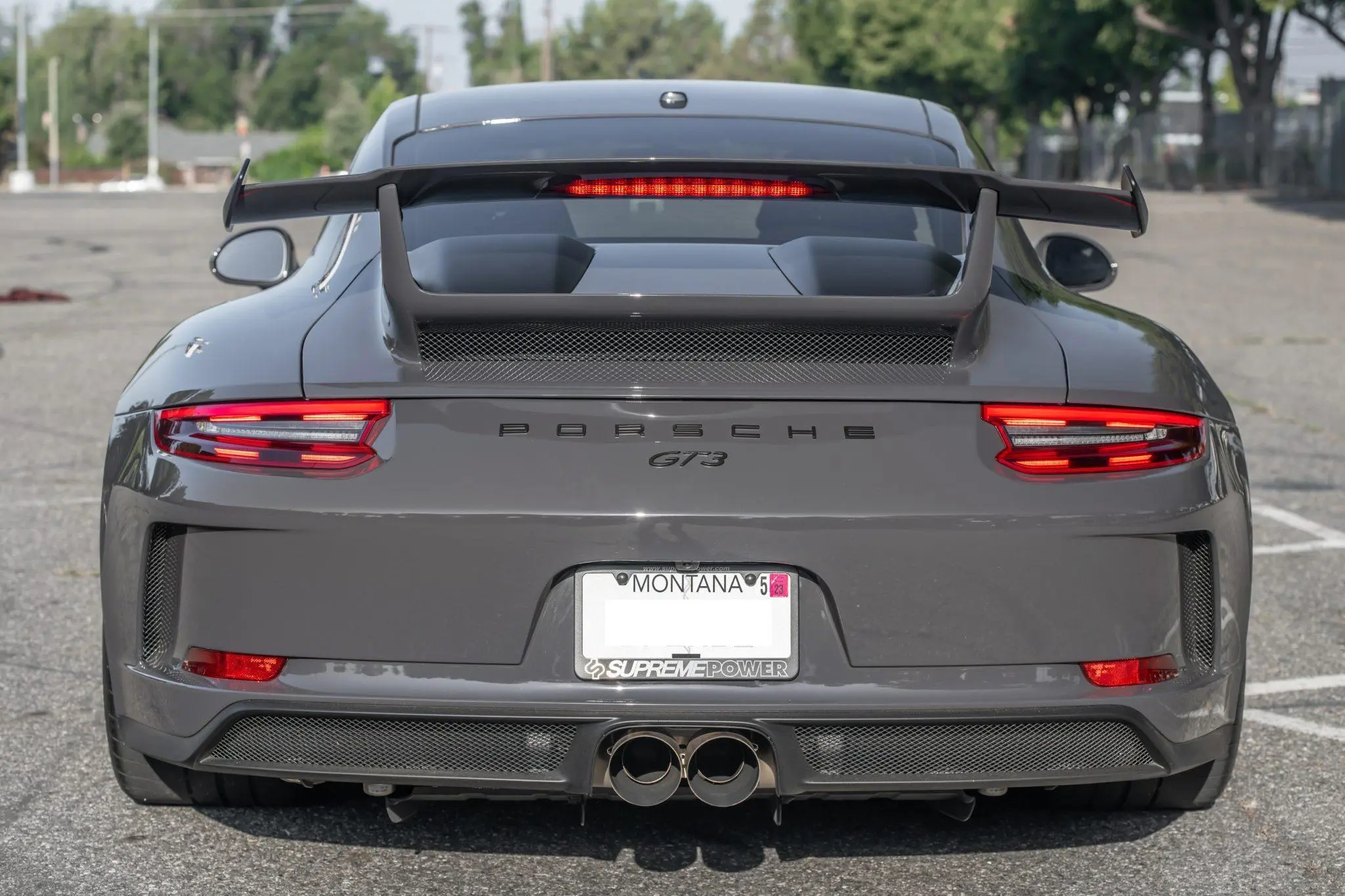 2018 Porsche 911 GT2 RS in Grey Black