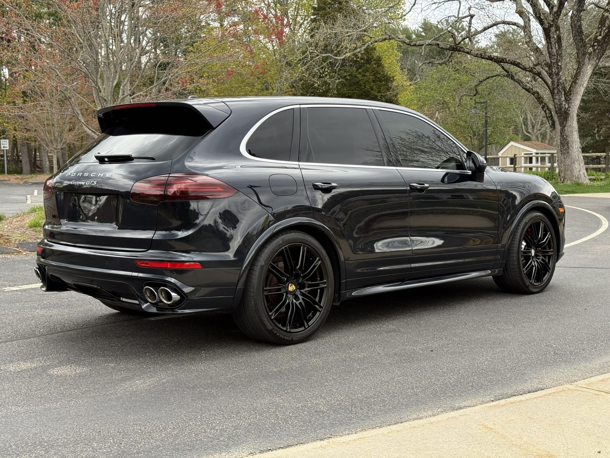 2016 Porsche Cayenne GTS in Moonlight Blue Metallic