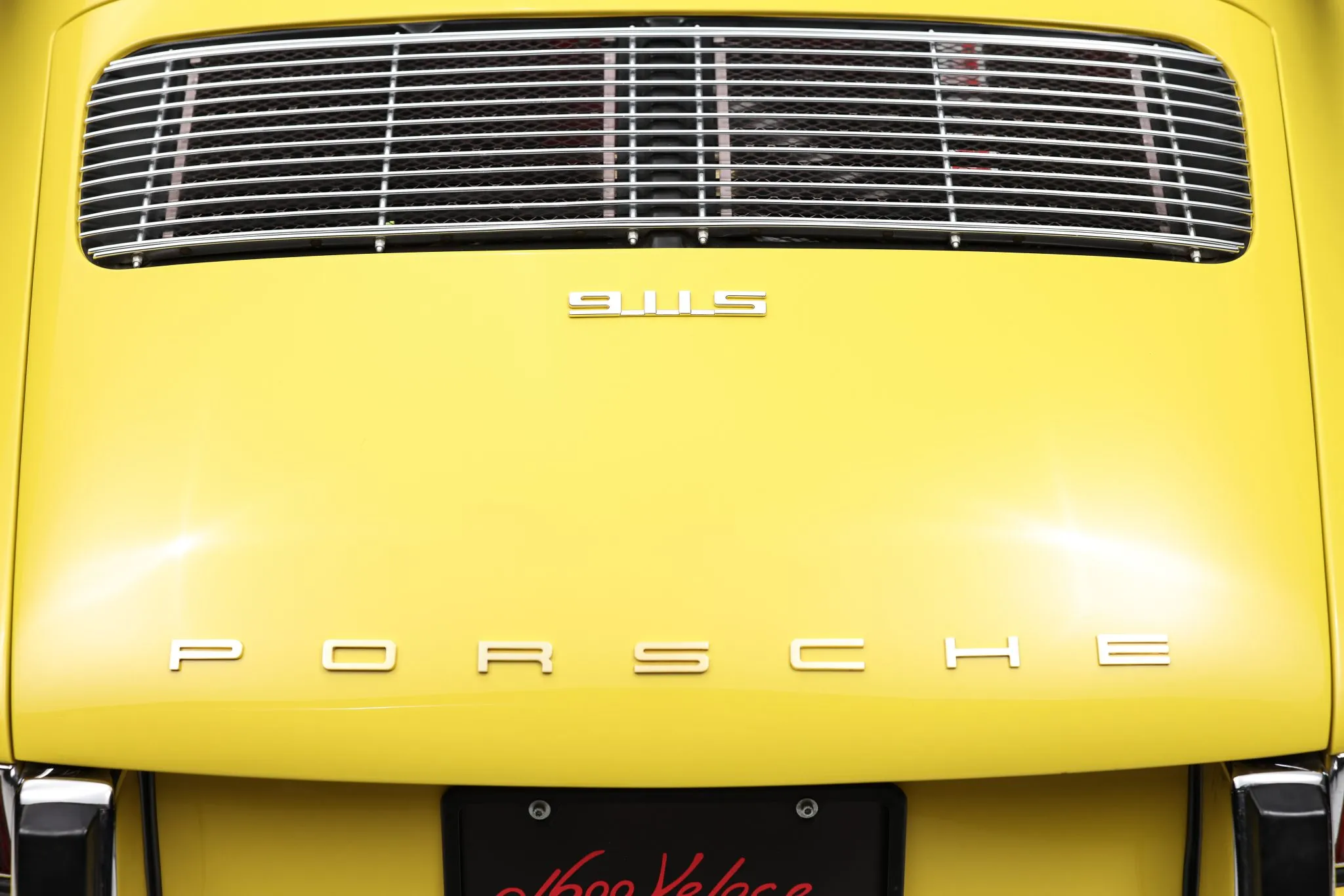 1967 Porsche 911S Soft-Window Targa in Lemon Yellow