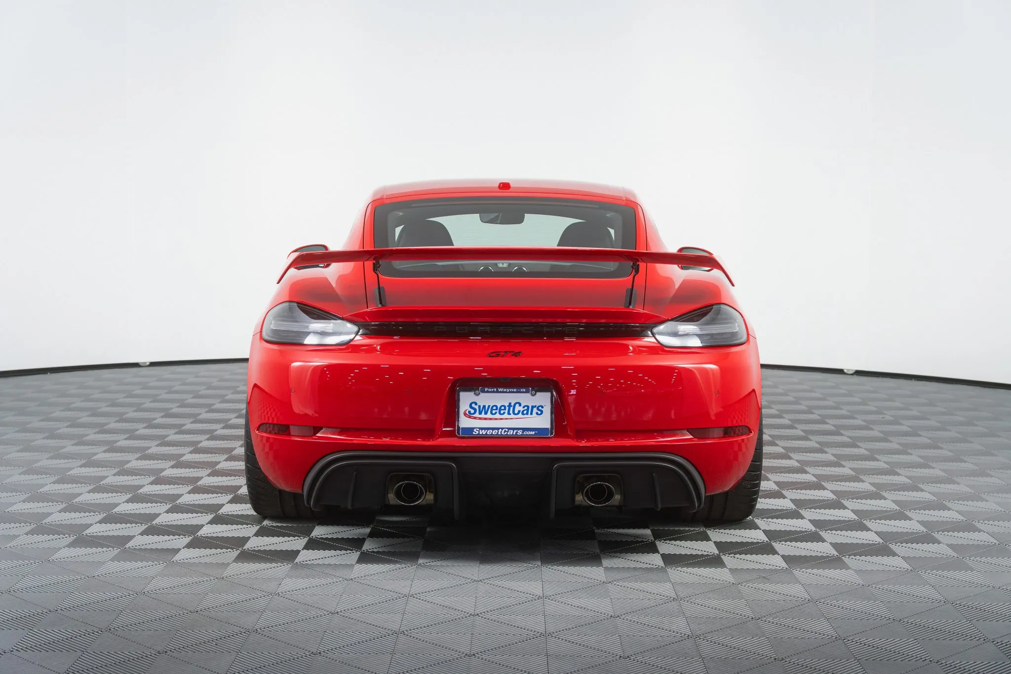 2020 Porsche 718 Cayman GT4 in Guards Red