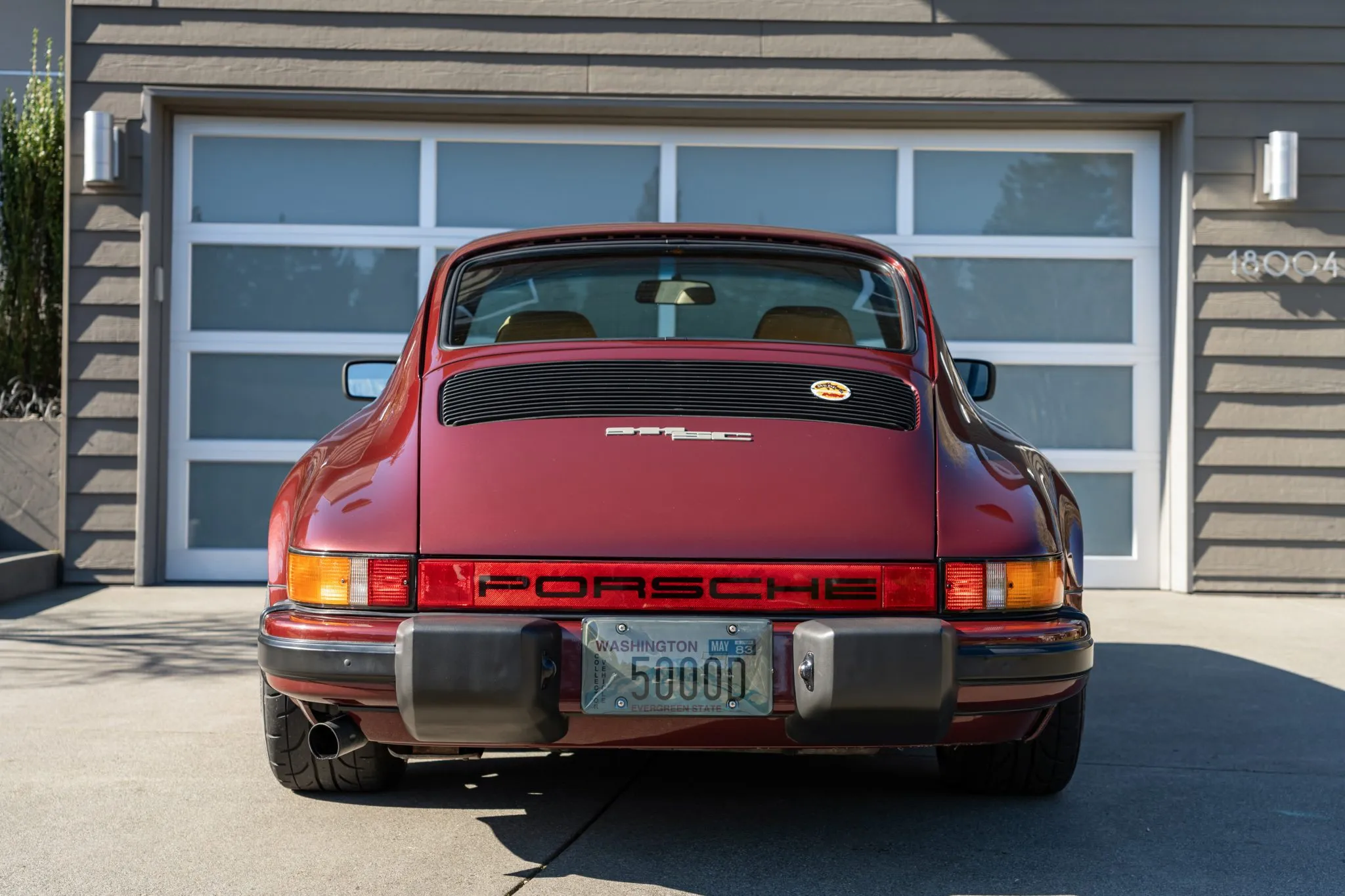 1983 Porsche 911SC Coupe in Ruby Red Metallic