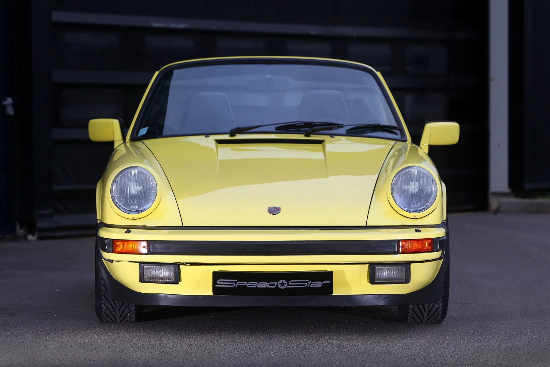 1987 Porsche 911 Carrera 3.2 Cabriolet in Lime Yellow