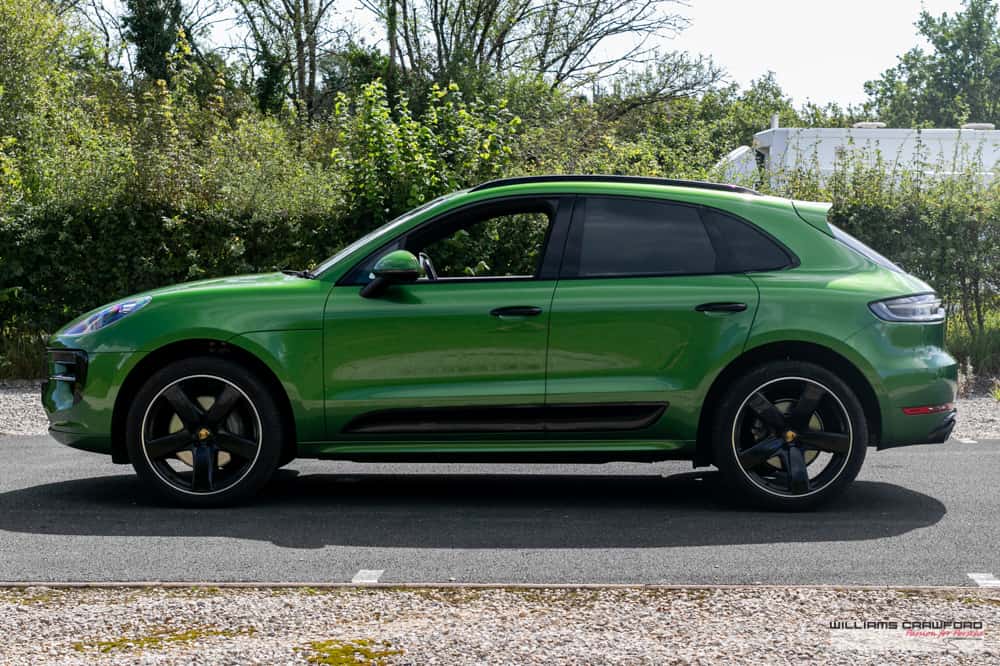 2020 Porsche Macan S in Mamba Green Metallic