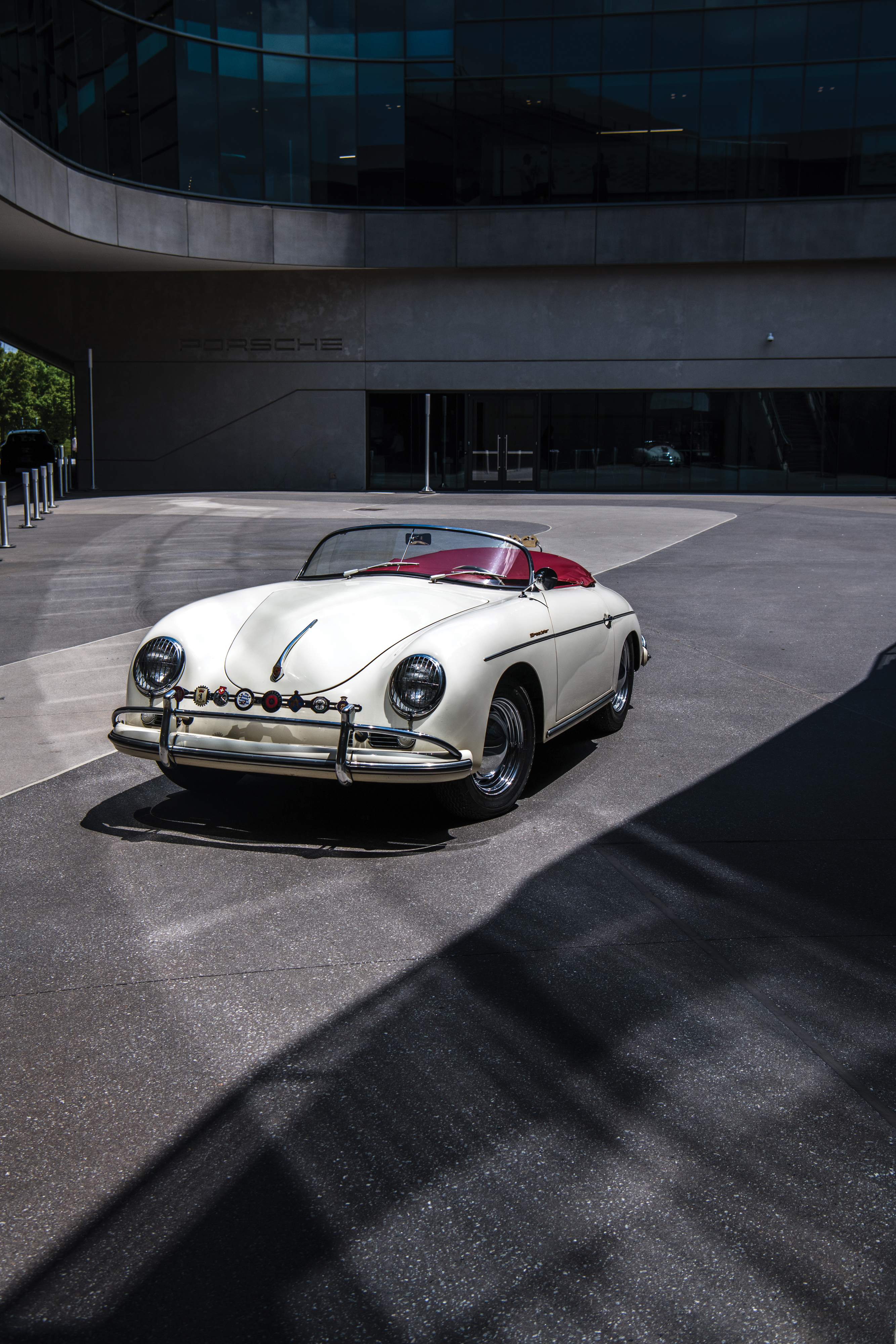 1956 Porsche 356 A 1600 Super Speedster by Reutter in Glacier White