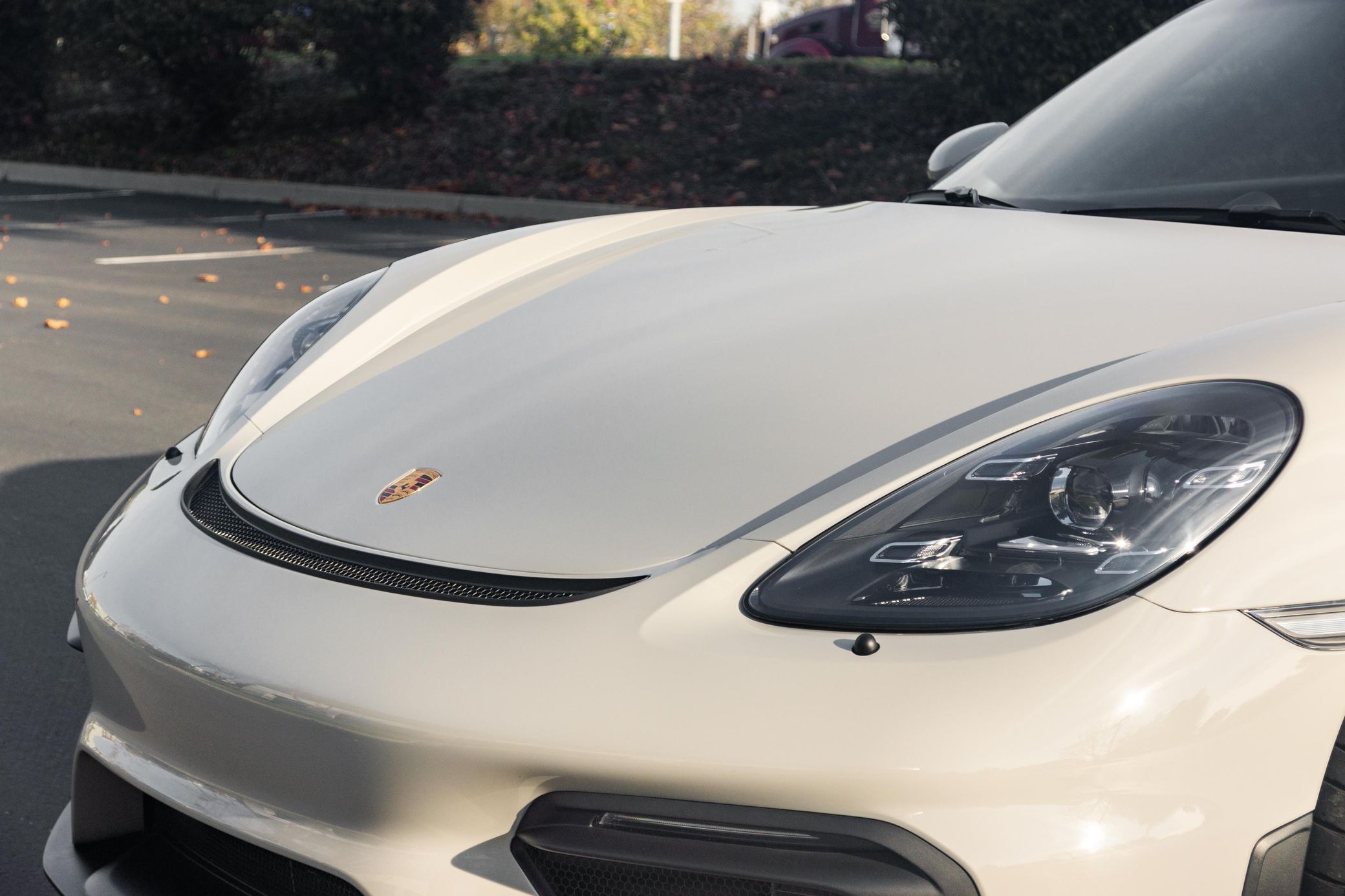 2022 Porsche 718 Boxster Spyder in Chalk