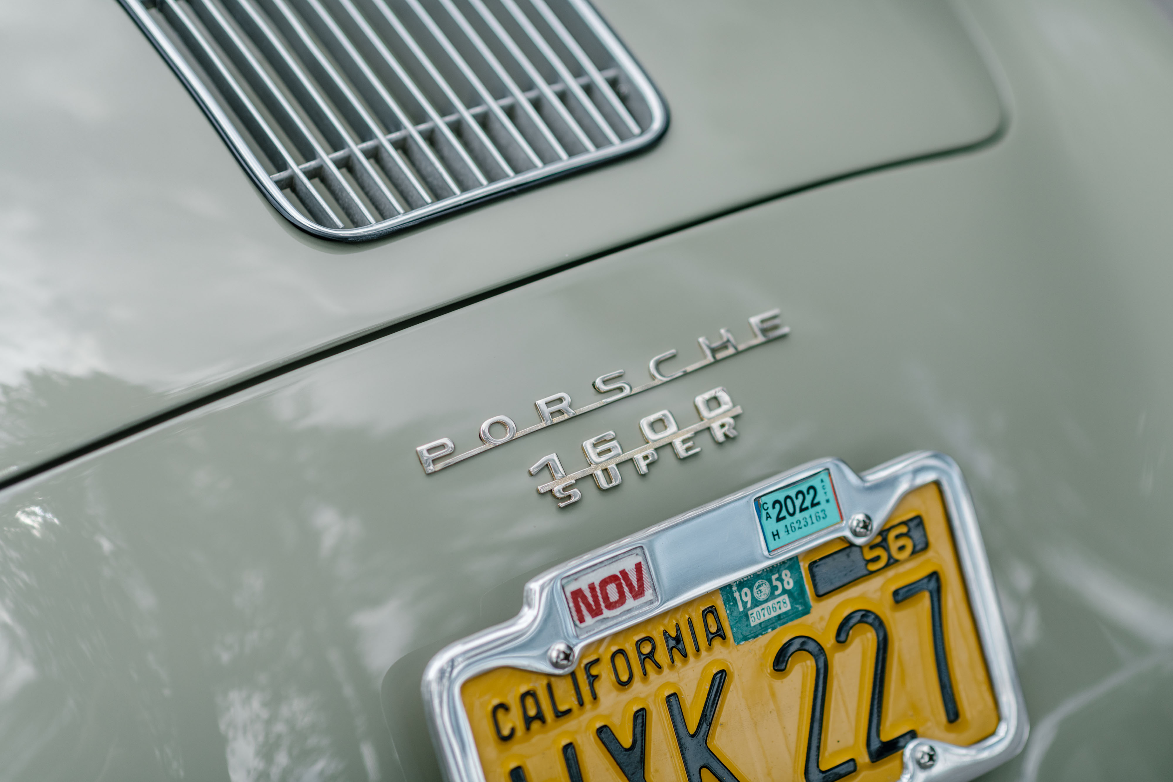 1958 Porsche 356 A Speedster by Reutter in Stone Grey