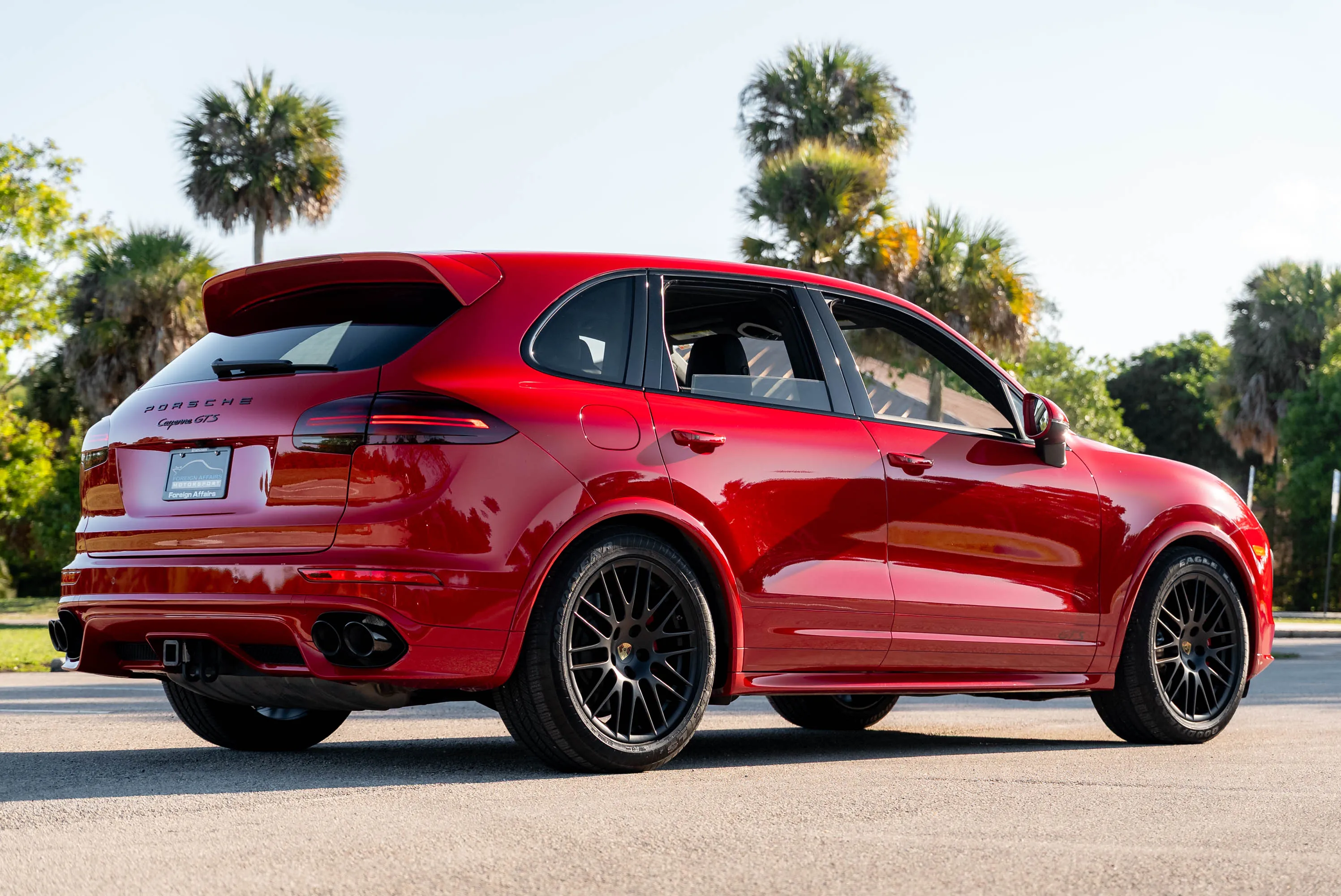 2016 Porsche Cayenne GTS in Carmine Red