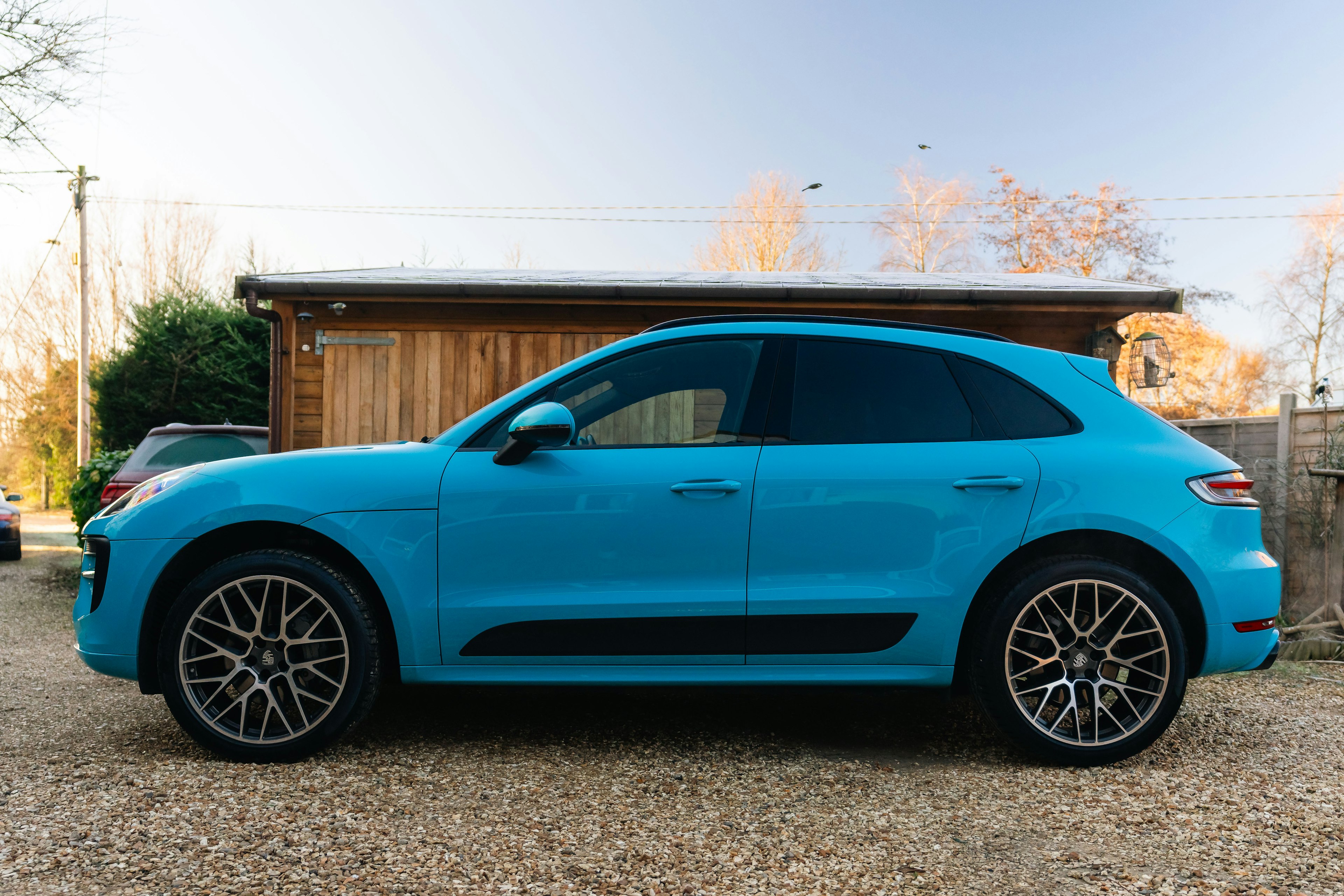 2020 Porsche Macan S in Miami Blue