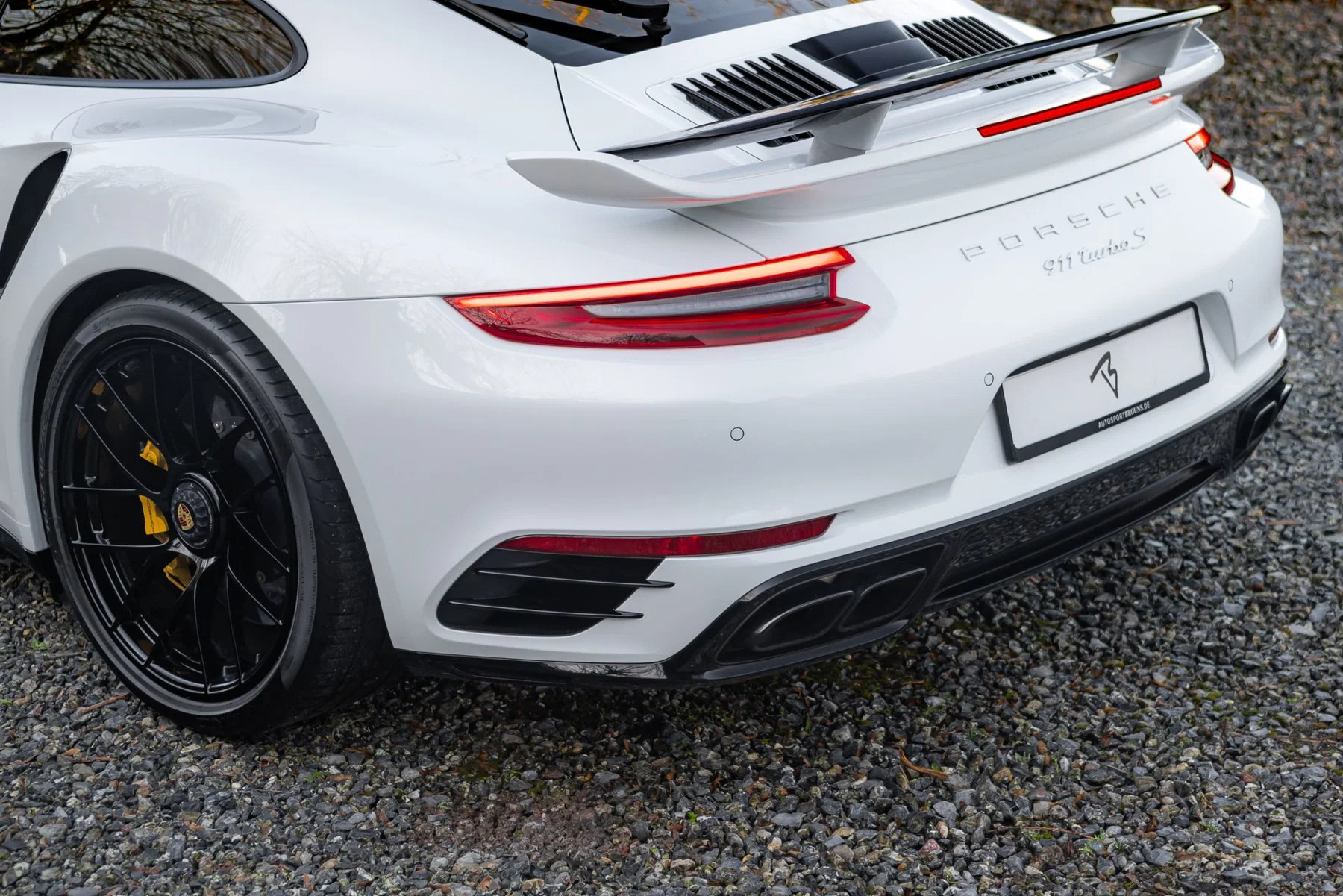 2018 Porsche 911 Turbo S in Oryx White Pearl