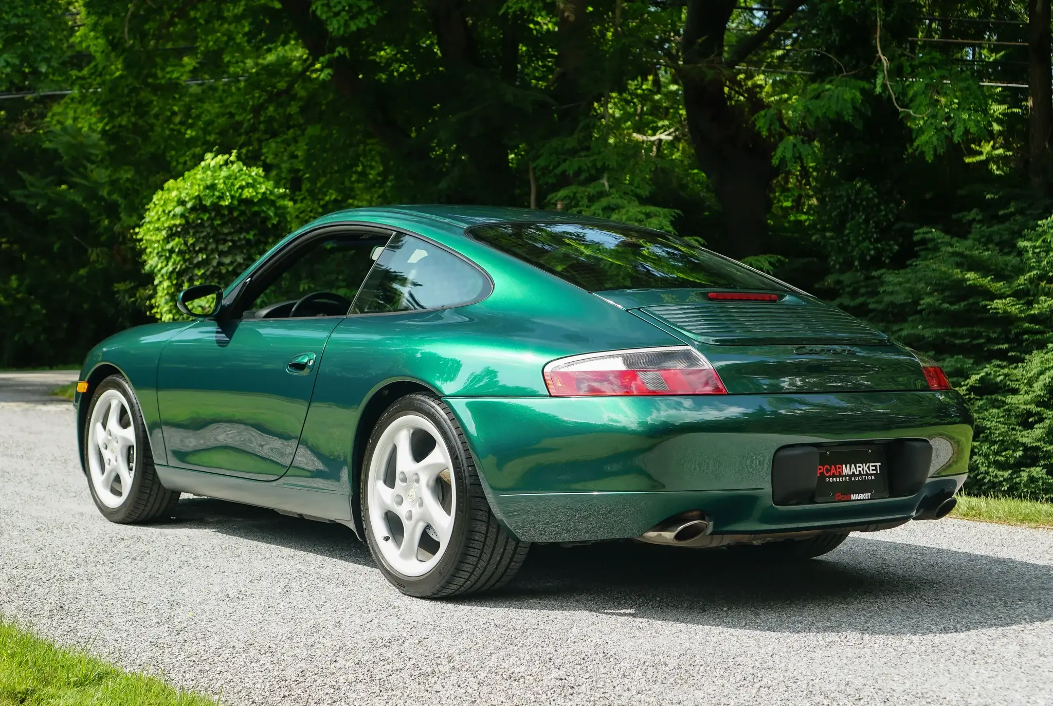 2000 Porsche 911 Carrera in Rainforest (Jungle) Green Metallic