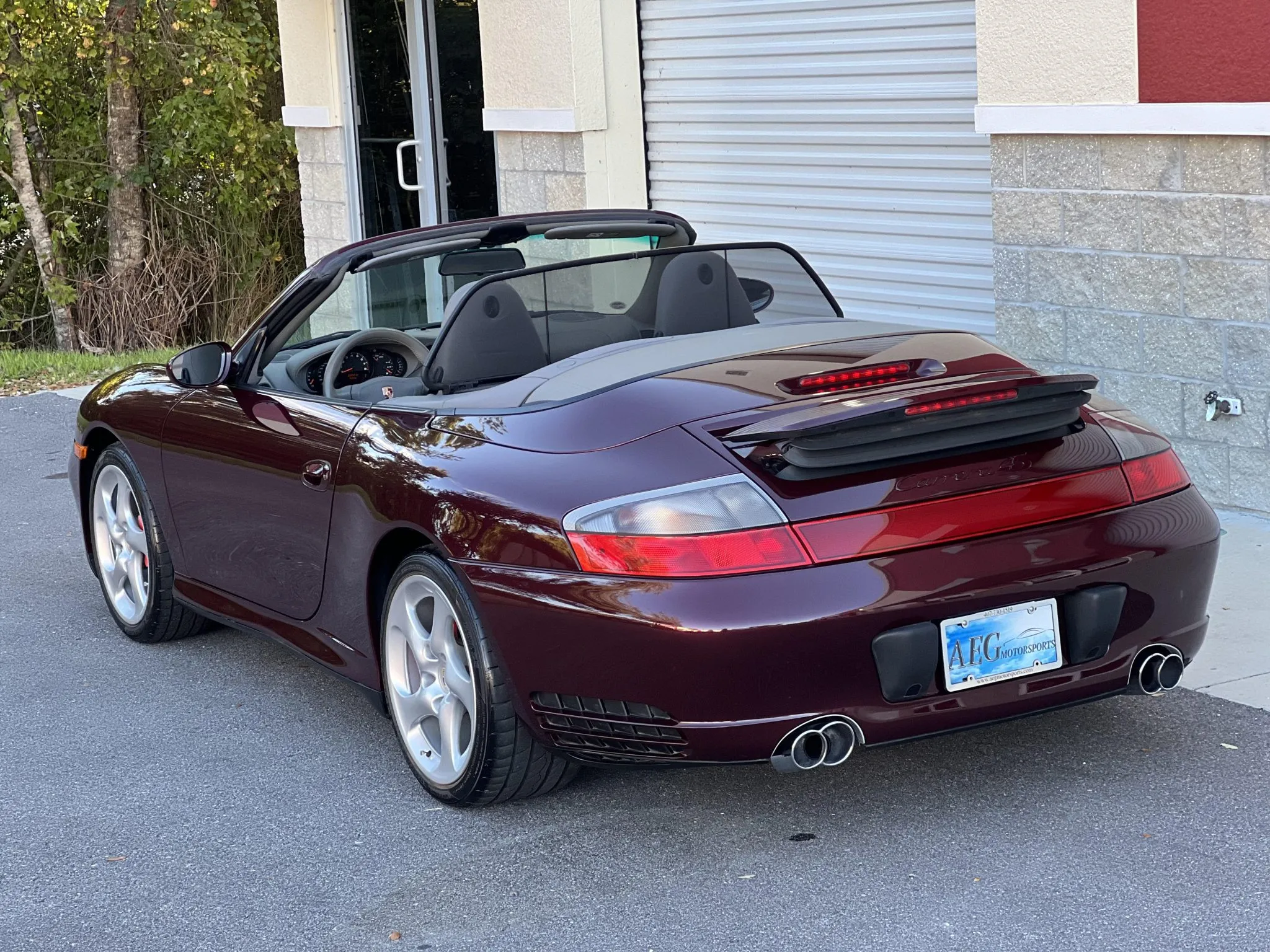 2004 Porsche 911 Carrera 4S Cabriolet in Carmon Red Metallic