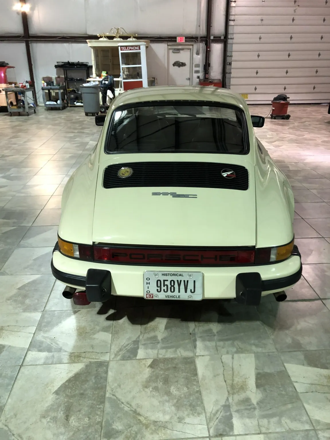 1982 Porsche 911SC Coupe in Ivory White