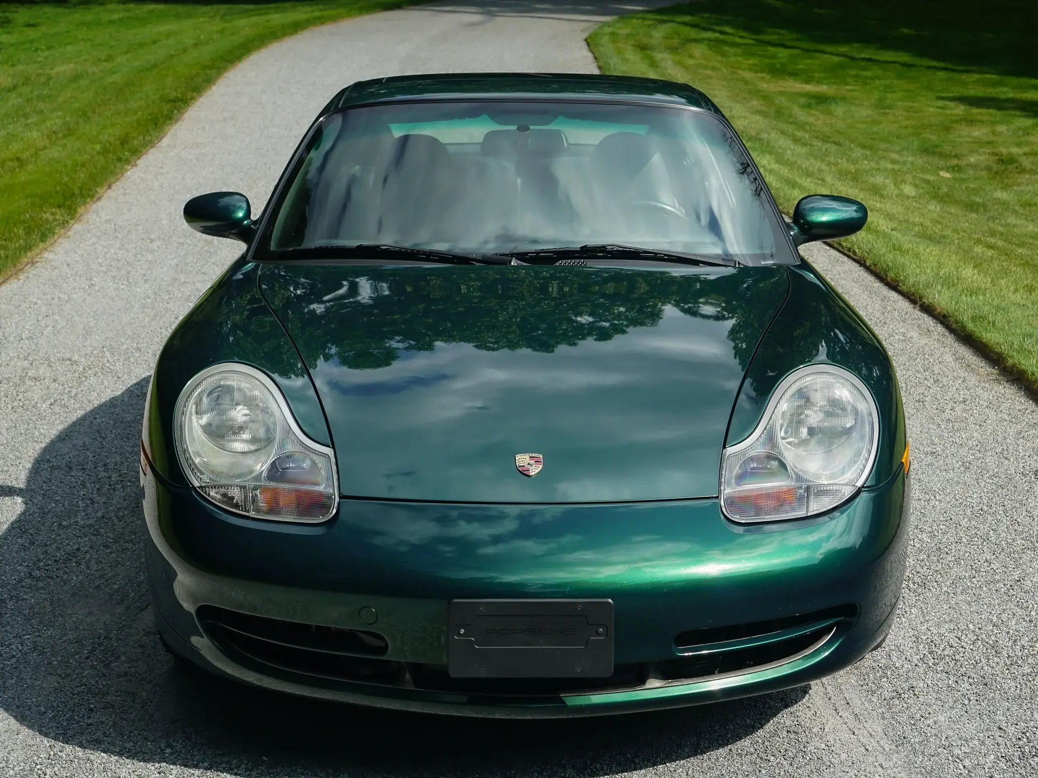 2000 Porsche 911 Carrera in Rainforest (Jungle) Green Metallic