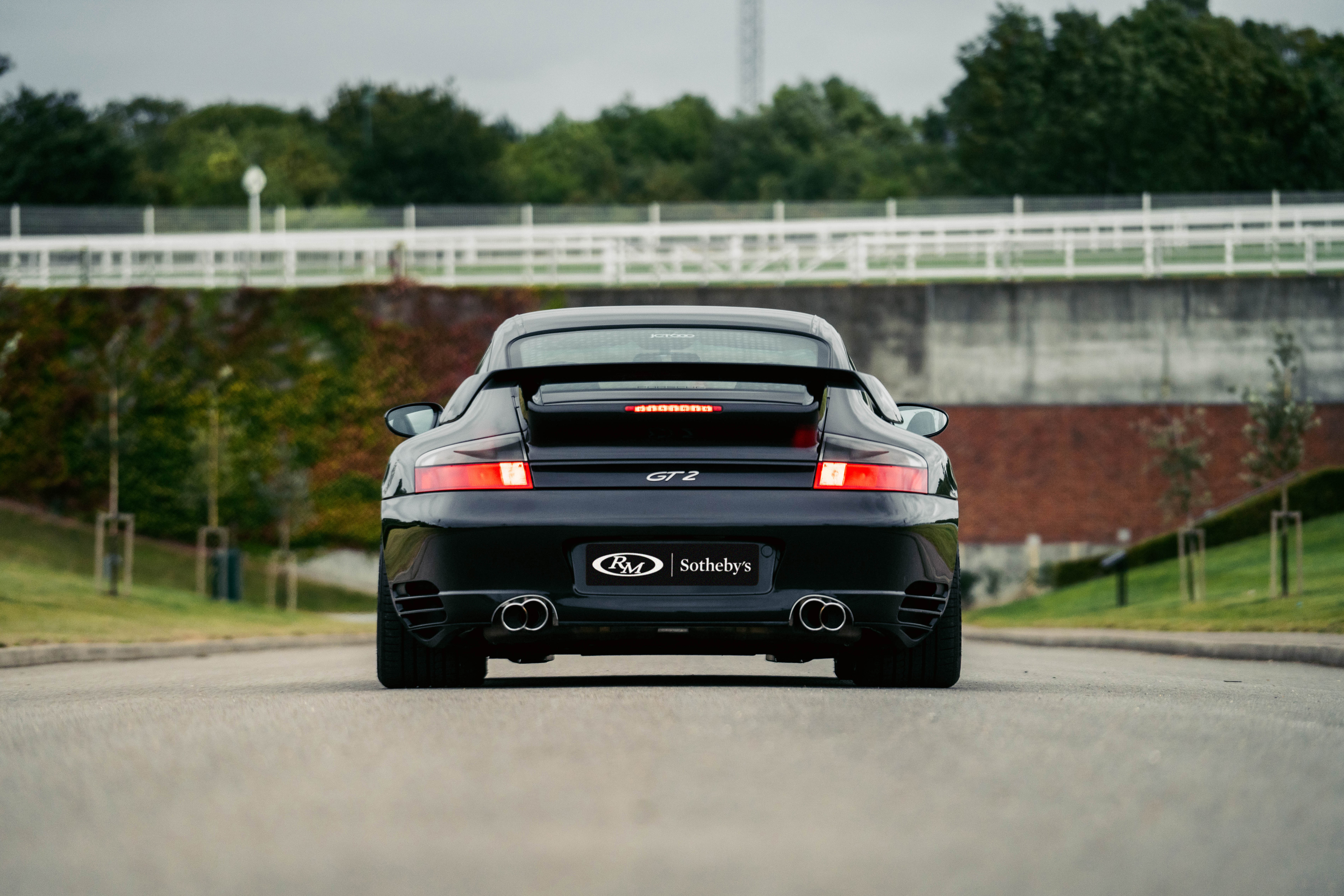 2003 Porsche 911 GT2 in Basalt Black Metallic