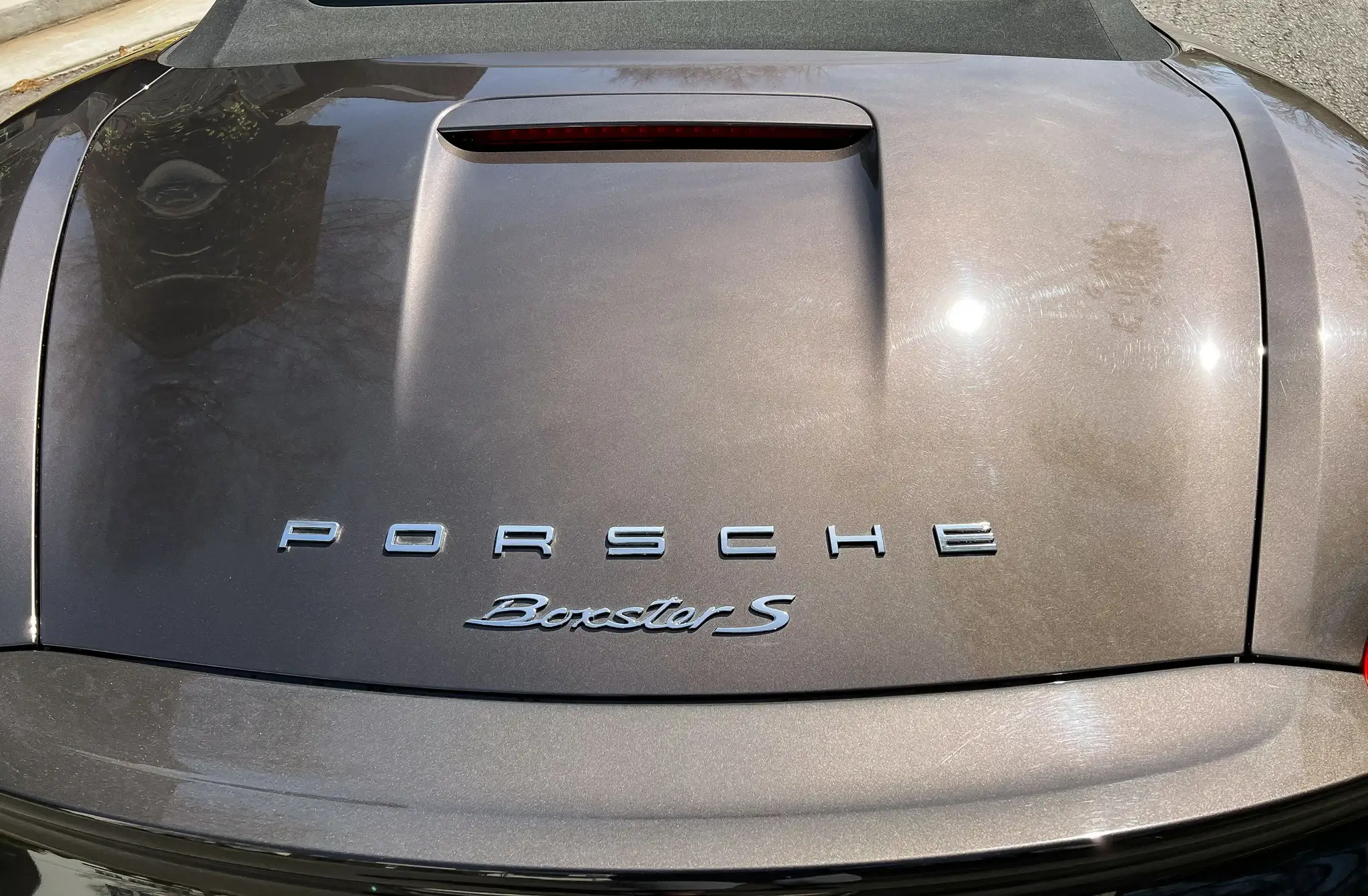 2014 Porsche Boxster S in Anthracite Brown Metallic