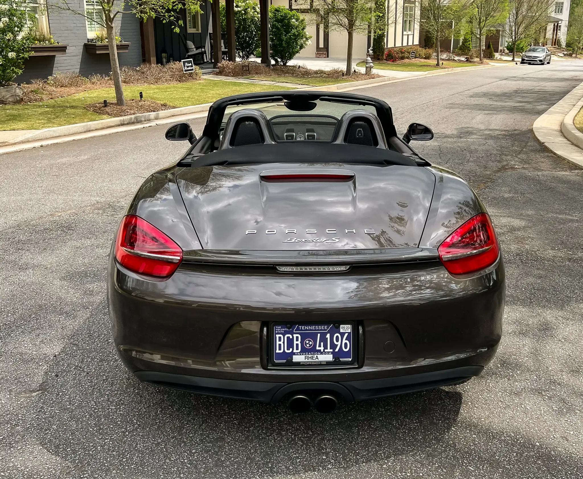 2014 Porsche Boxster S in Anthracite Brown Metallic