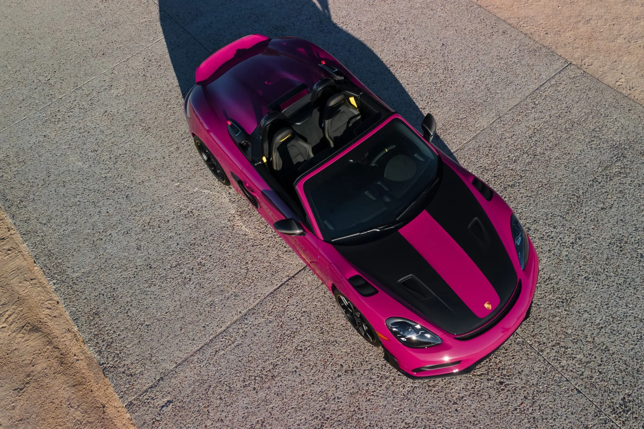 2024 Porsche 718 Spyder RS Weissach in Ruby Star Neo