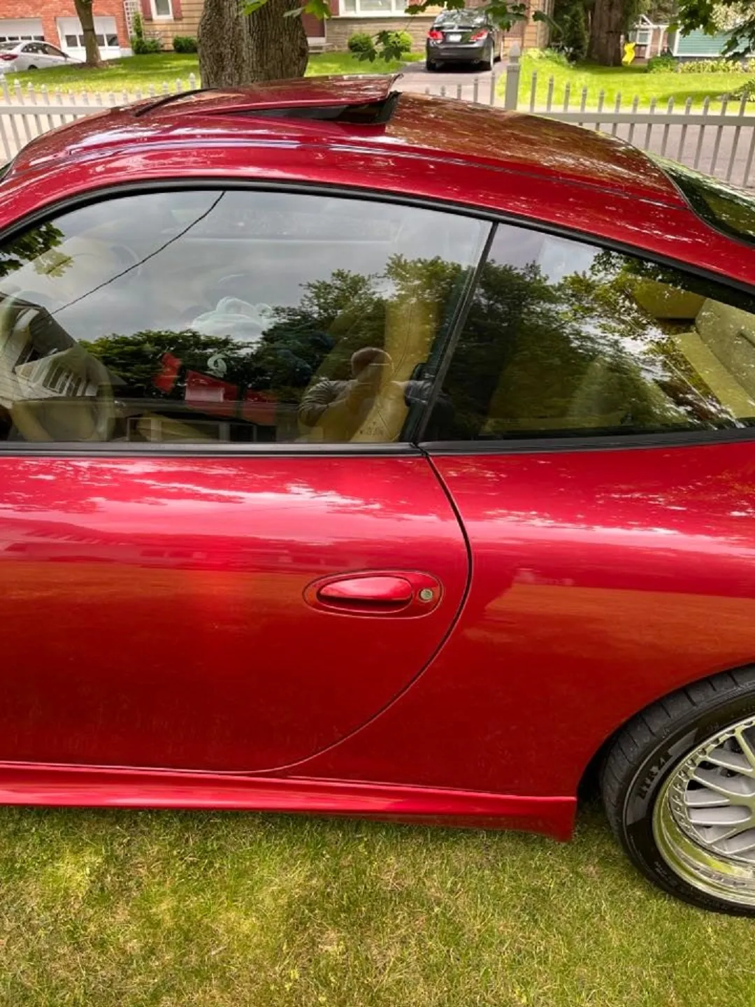 2003 Porsche 911 Carrera Coupe in Orient Red Metallic