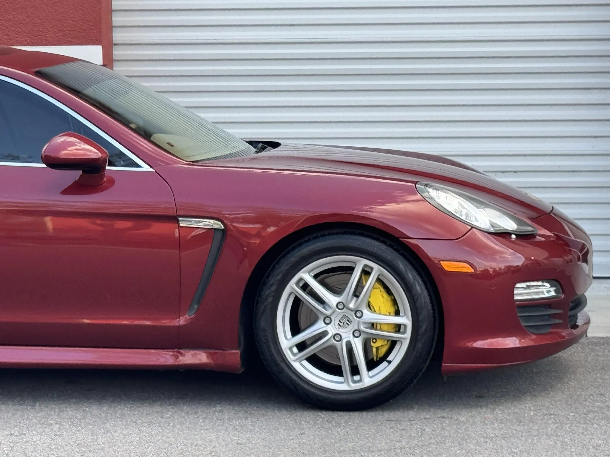 2011 Porsche Panamera S in Ruby Red Metallic