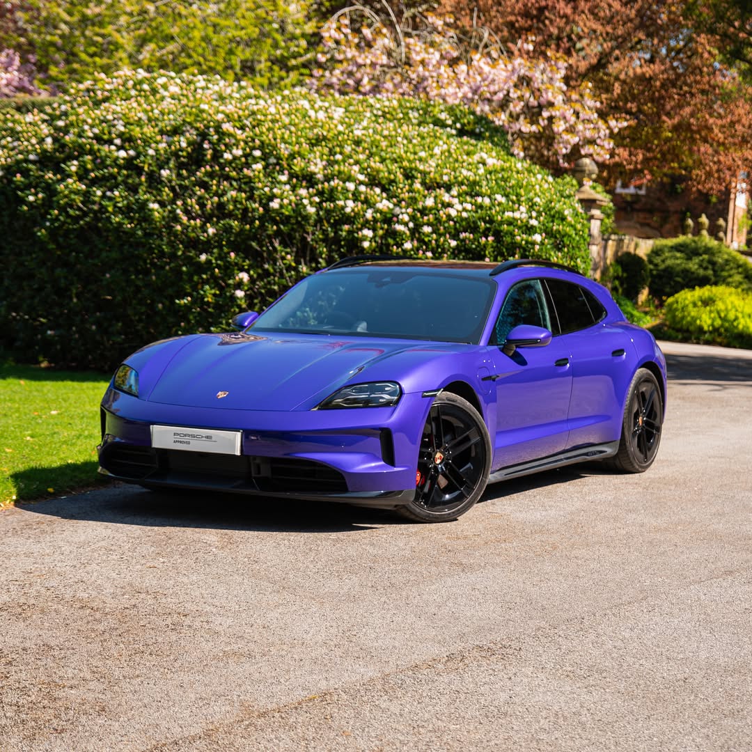 2026 Porsche Taycan GTS Sport Turismo in Purple Sky Metallic