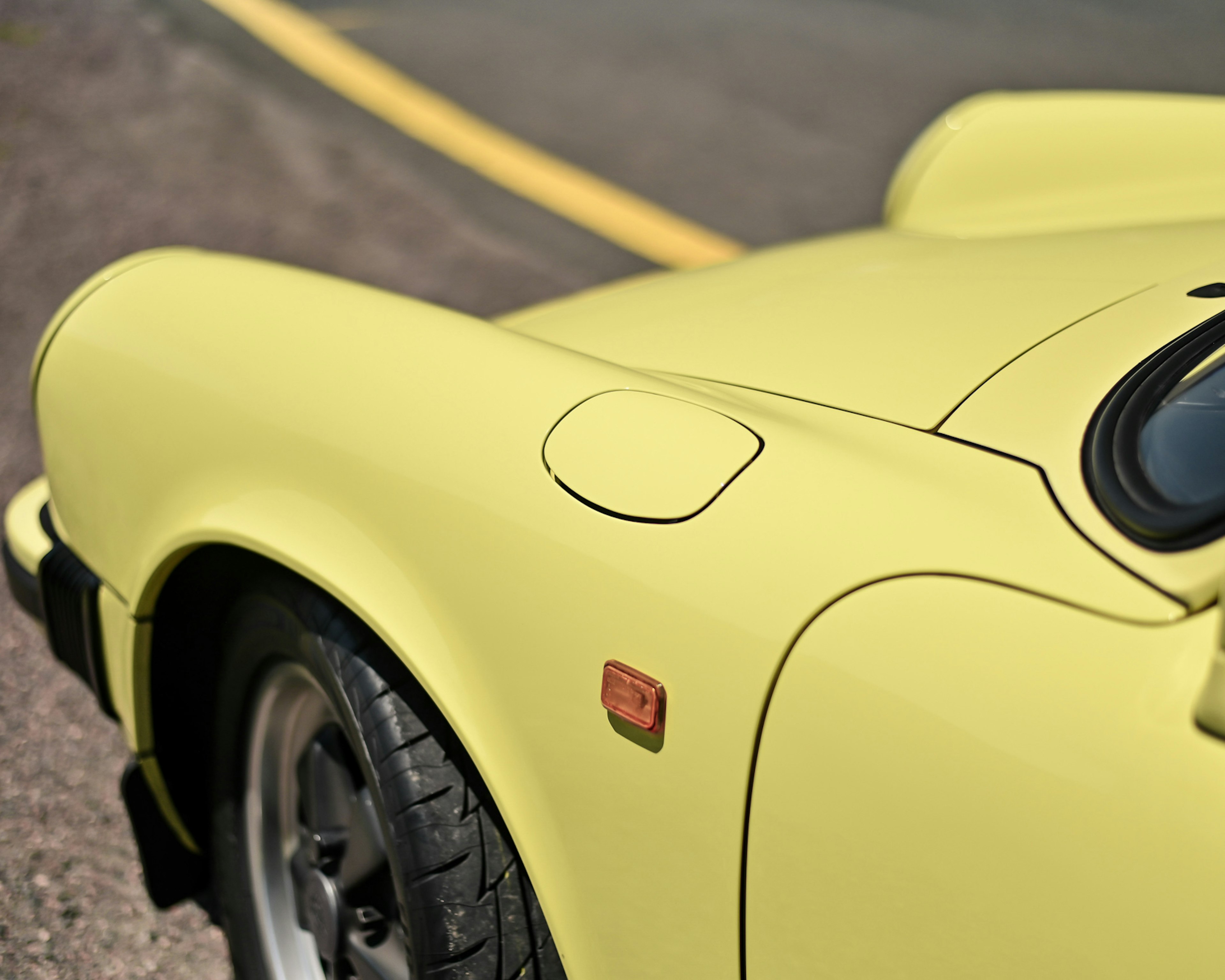 1987 Porsche 911 Carrera 3.2 Cabriolet in Summer Yellow