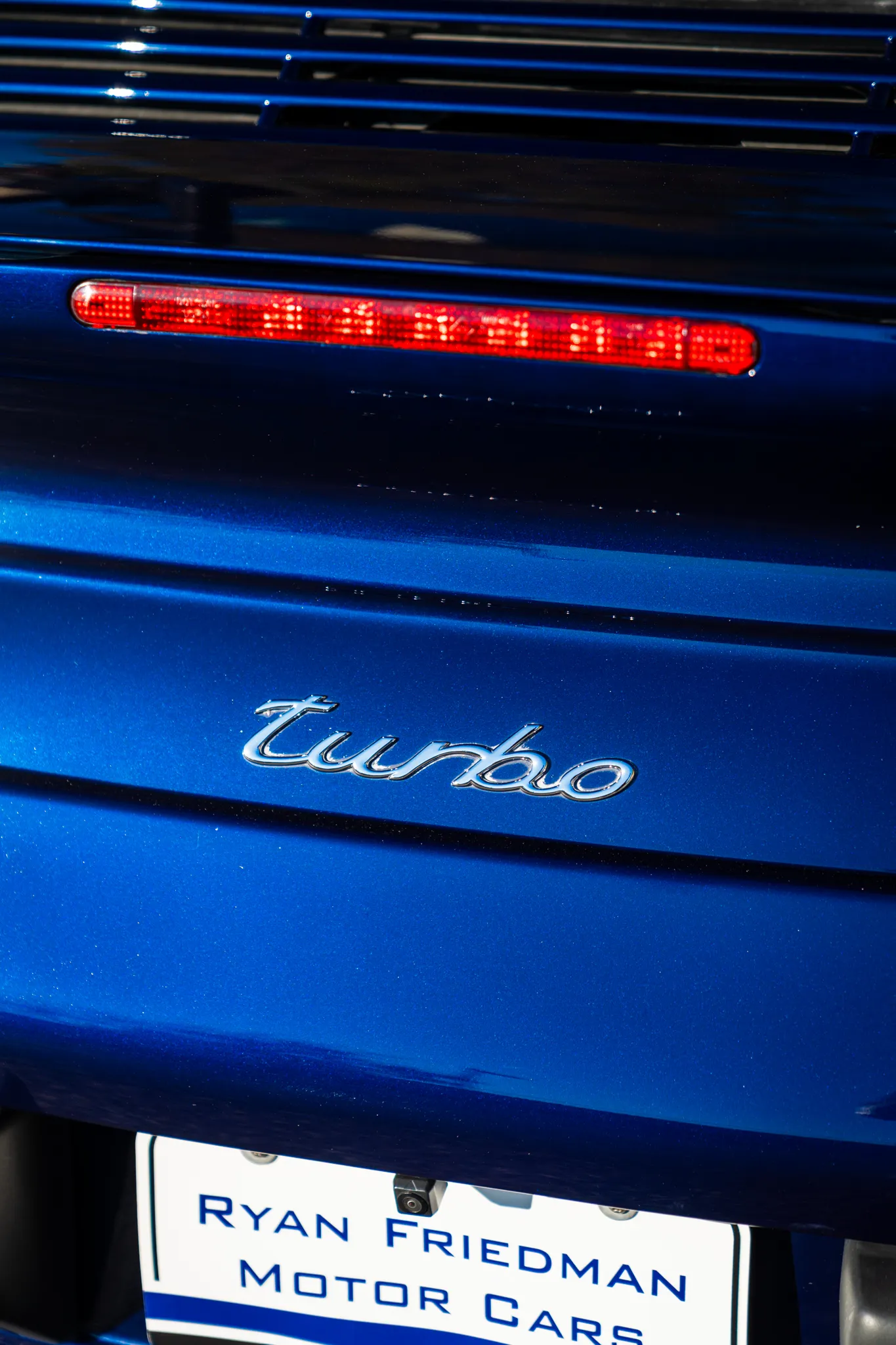 2001 Porsche 911 Turbo Coupe in Lapis Blue Metallic