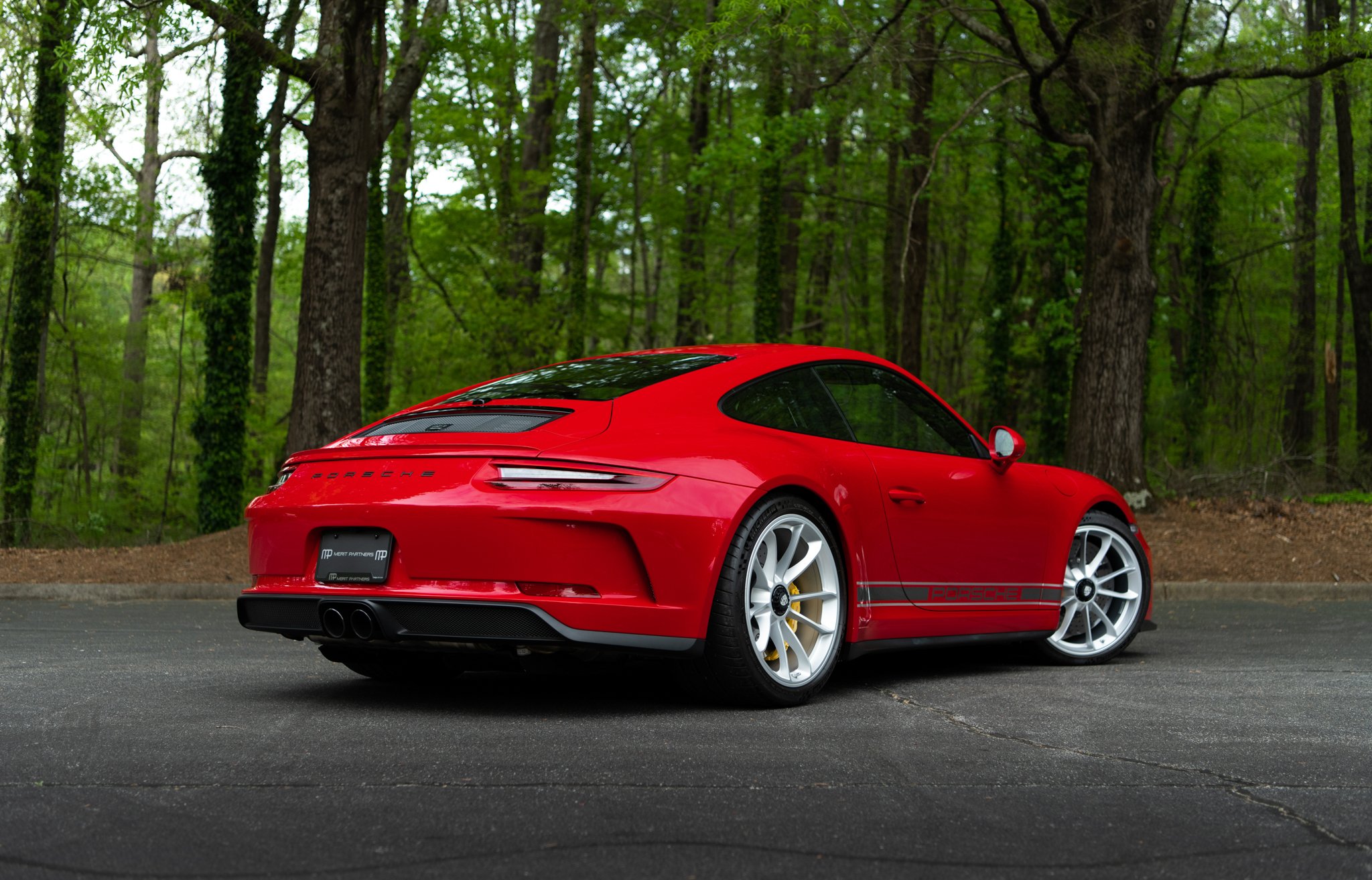 2018 Porsche GT3 Touring in Fire Red