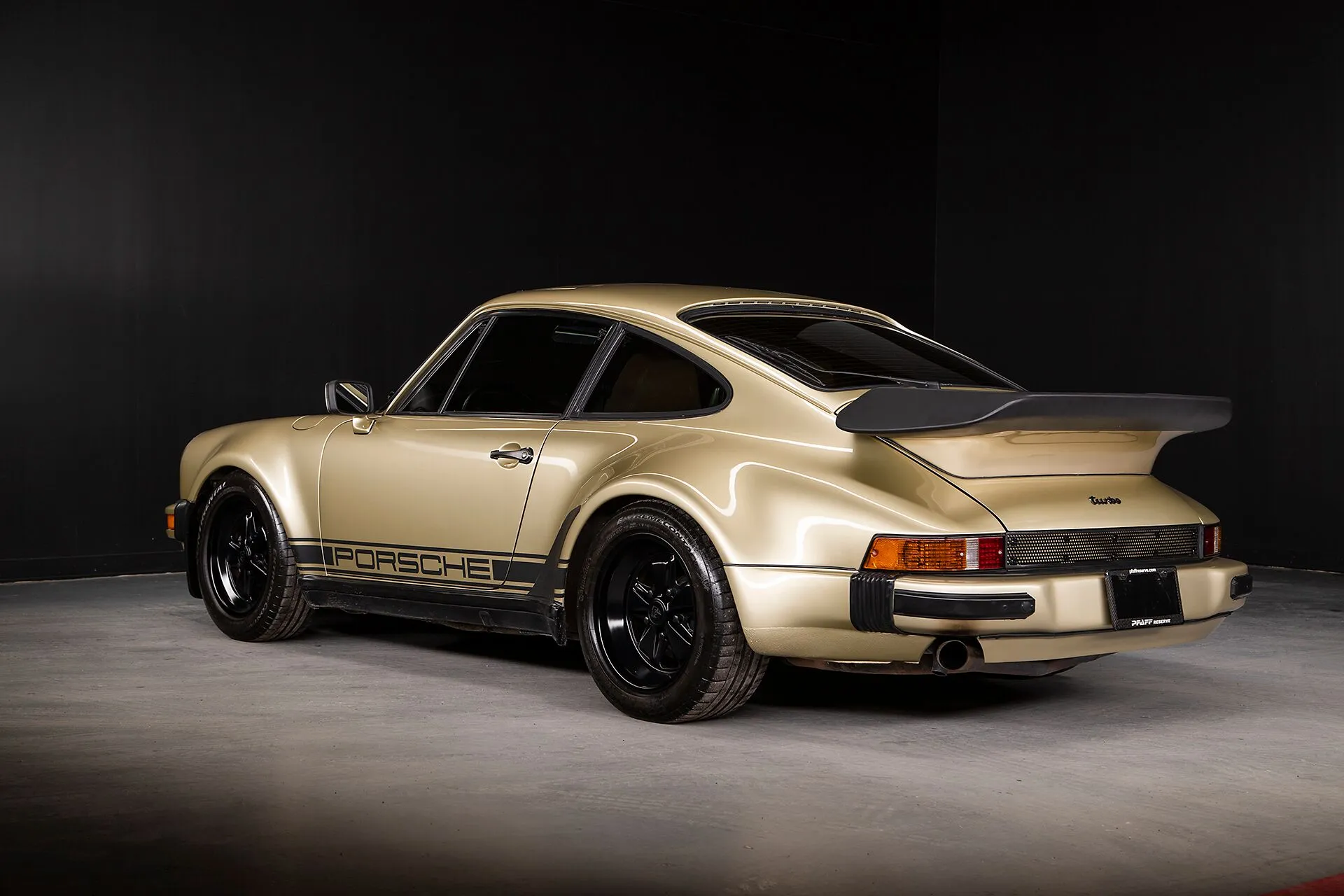 1982 Porsche 911 Turbo in Gold Metallic