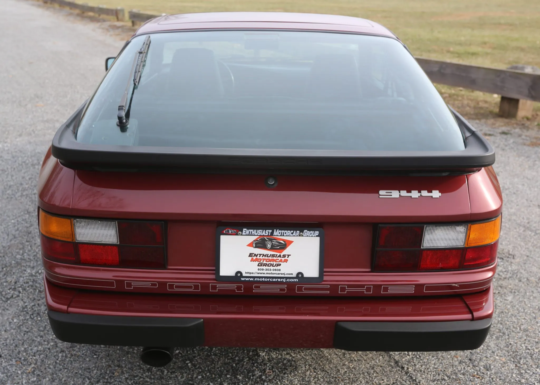 1985 Porsche 944 in Garnet Red Metallic