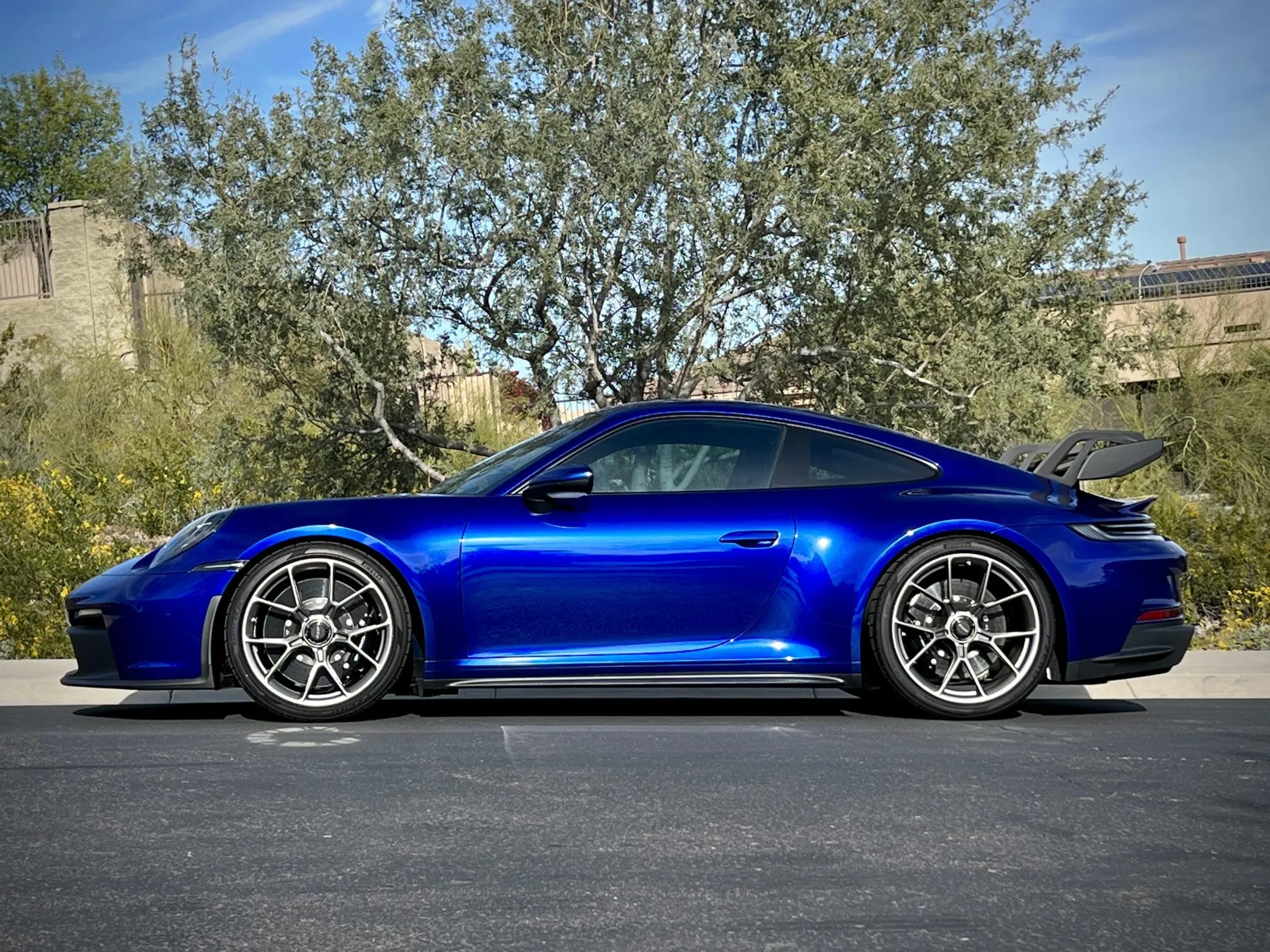 2022 Porsche 911 GT3 in San Marino Blue