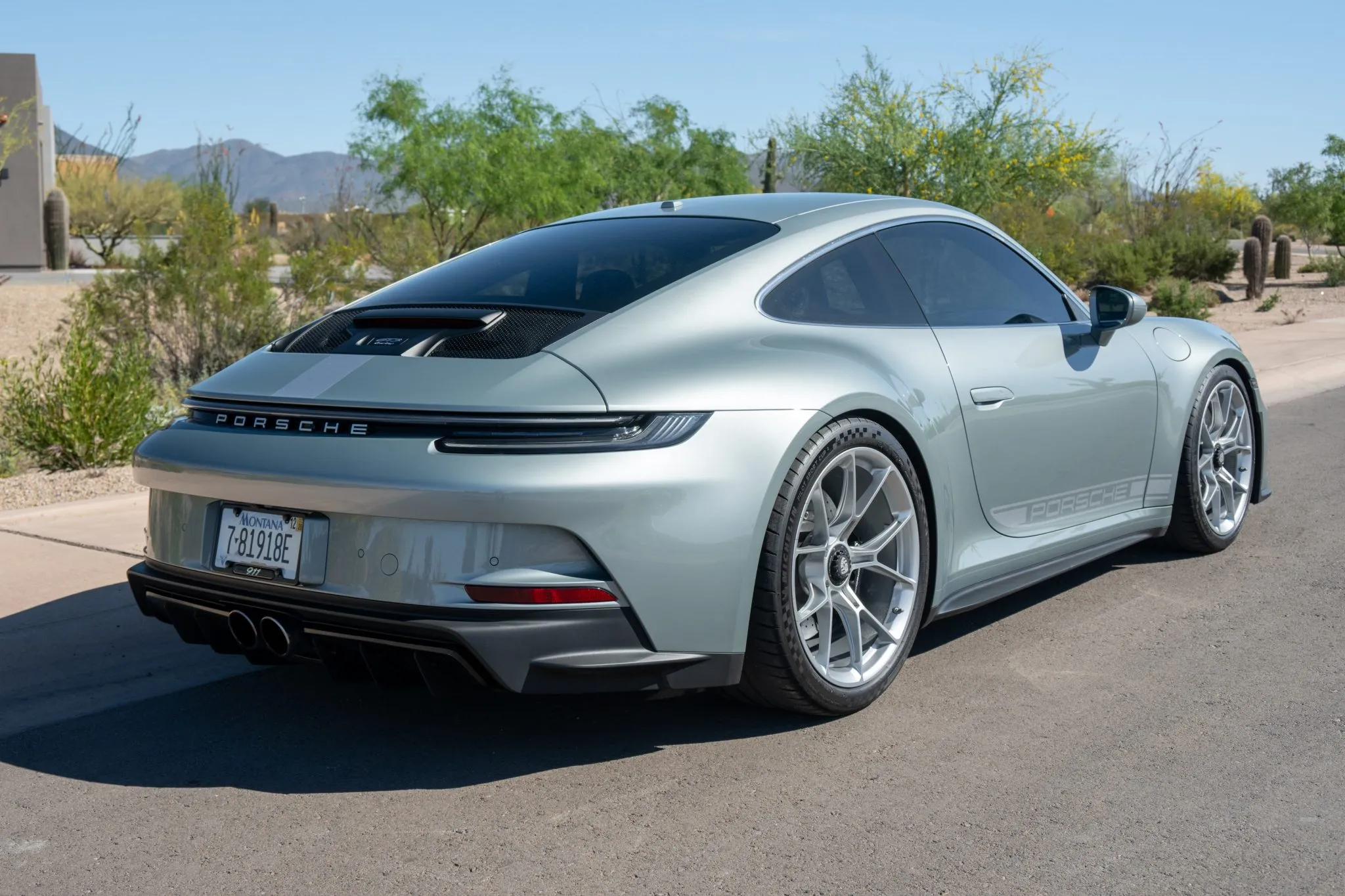 2023 Porsche 911 GT3 Touring  in Fish Silver Grey Metallic