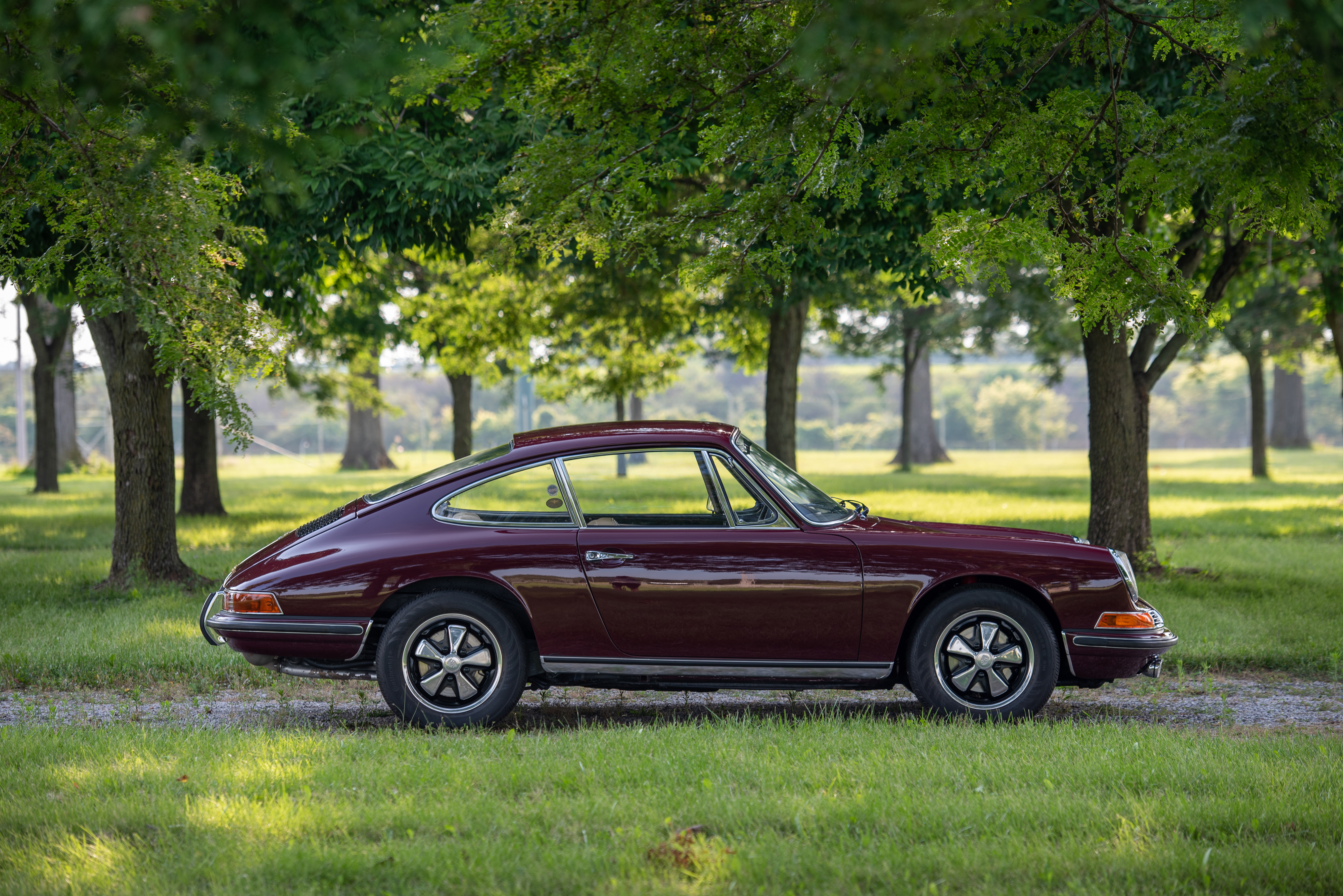 1968 Porsche 911 S 'Sportomatic' in Burgundy Red