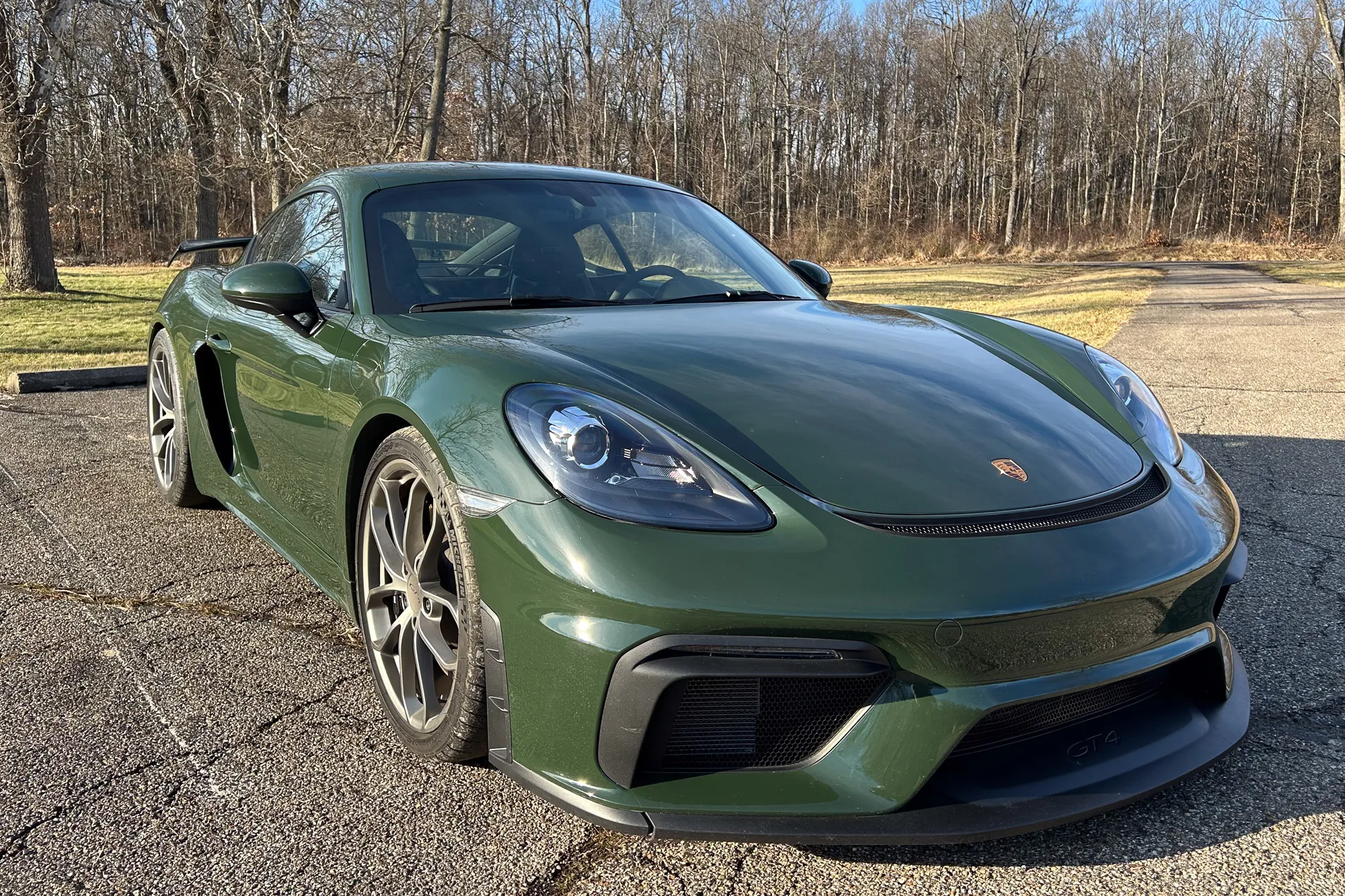 2022 Porsche 718 Cayman GT4 In Underberg Green