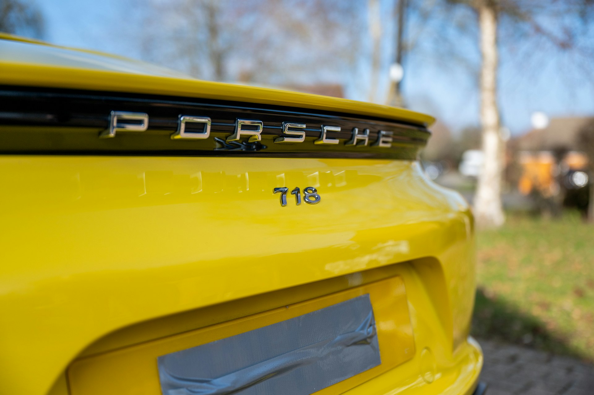 2020 Porsche 718 Boxster S in Racing Yellow