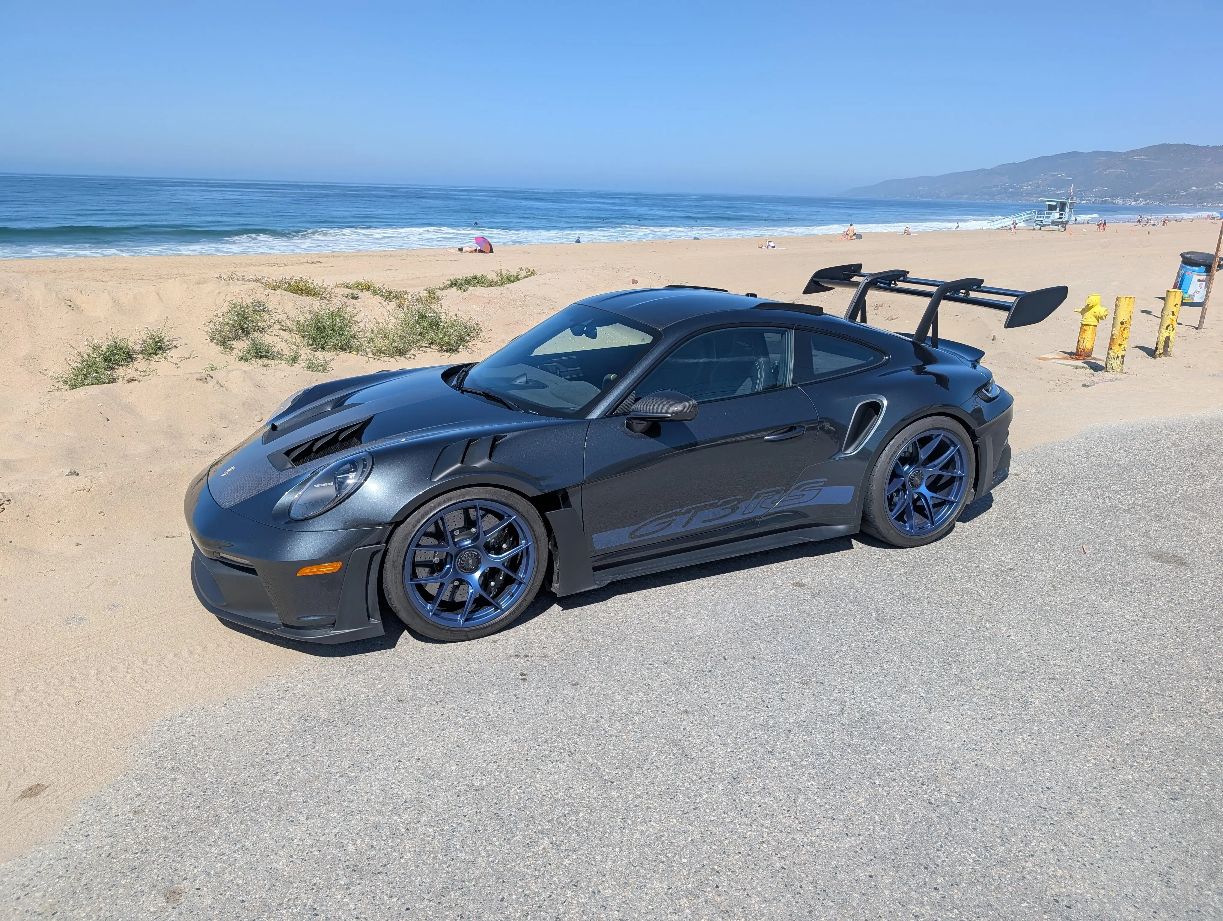 2024 Porsche 911 GT3 RS Weissach in Carbon Steel Grey Metallic
