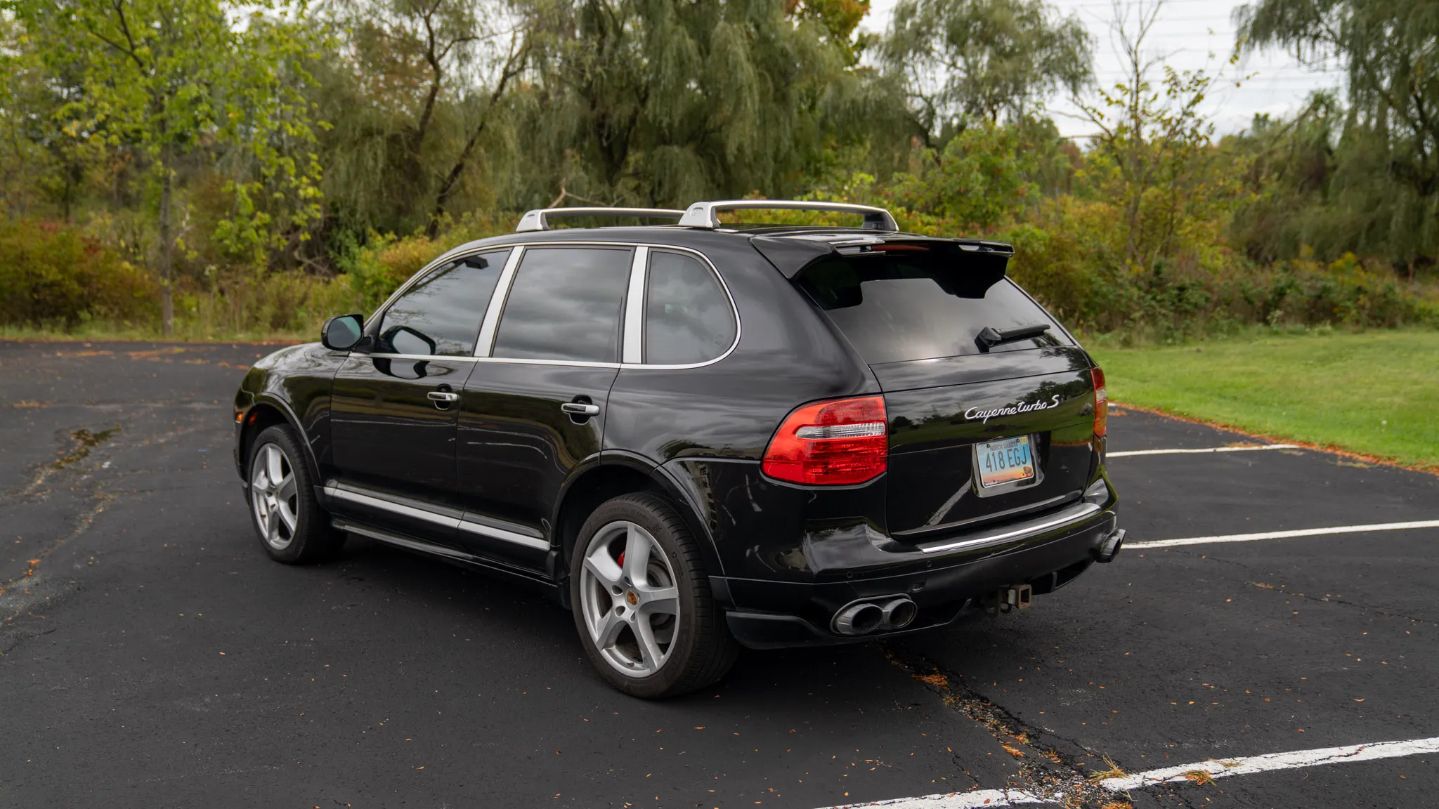 2009 Porsche Cayenne Turbo S in Black