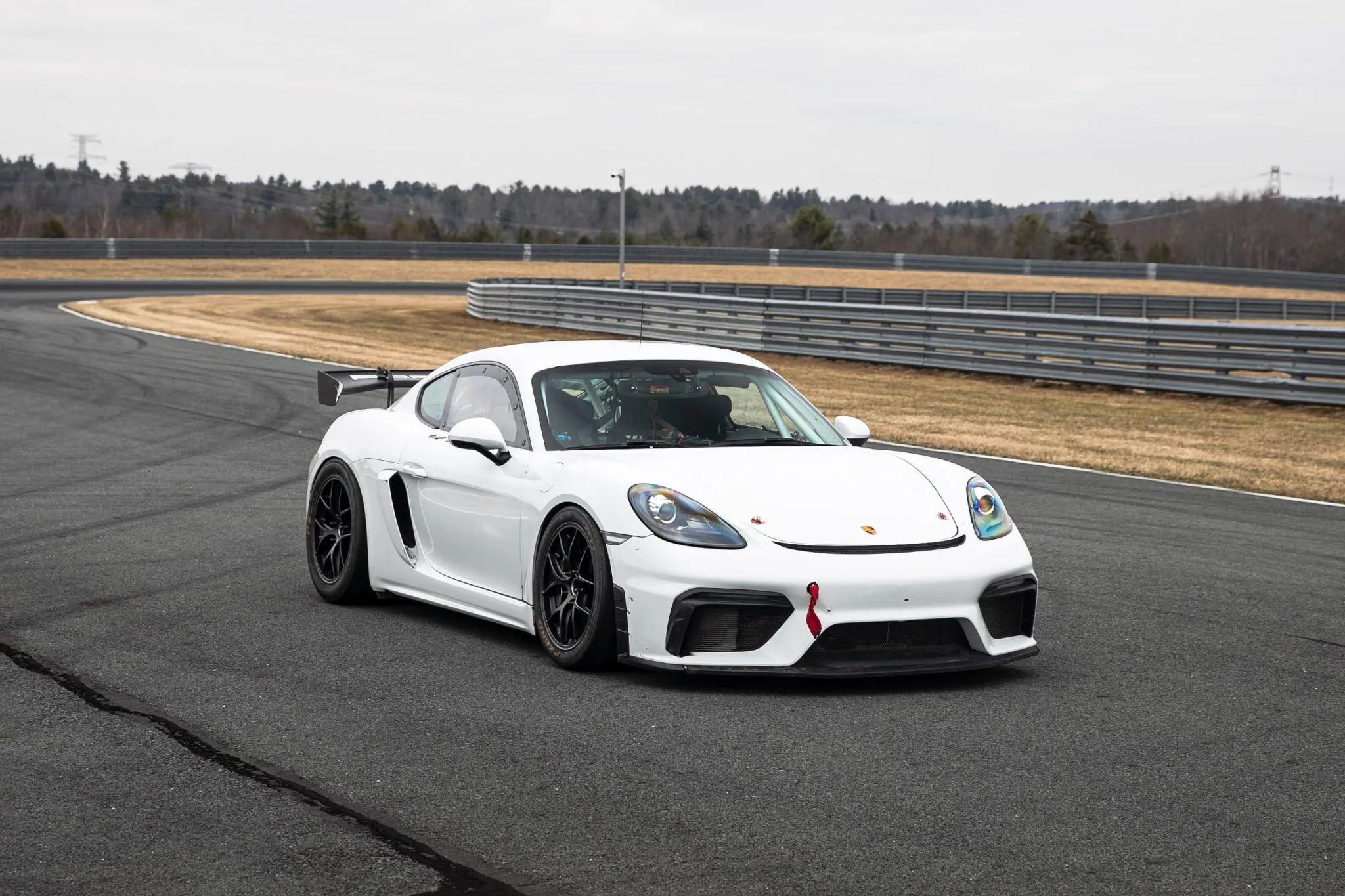 2019 Porsche 718 Cayman GT4 Clubsport Competition in White