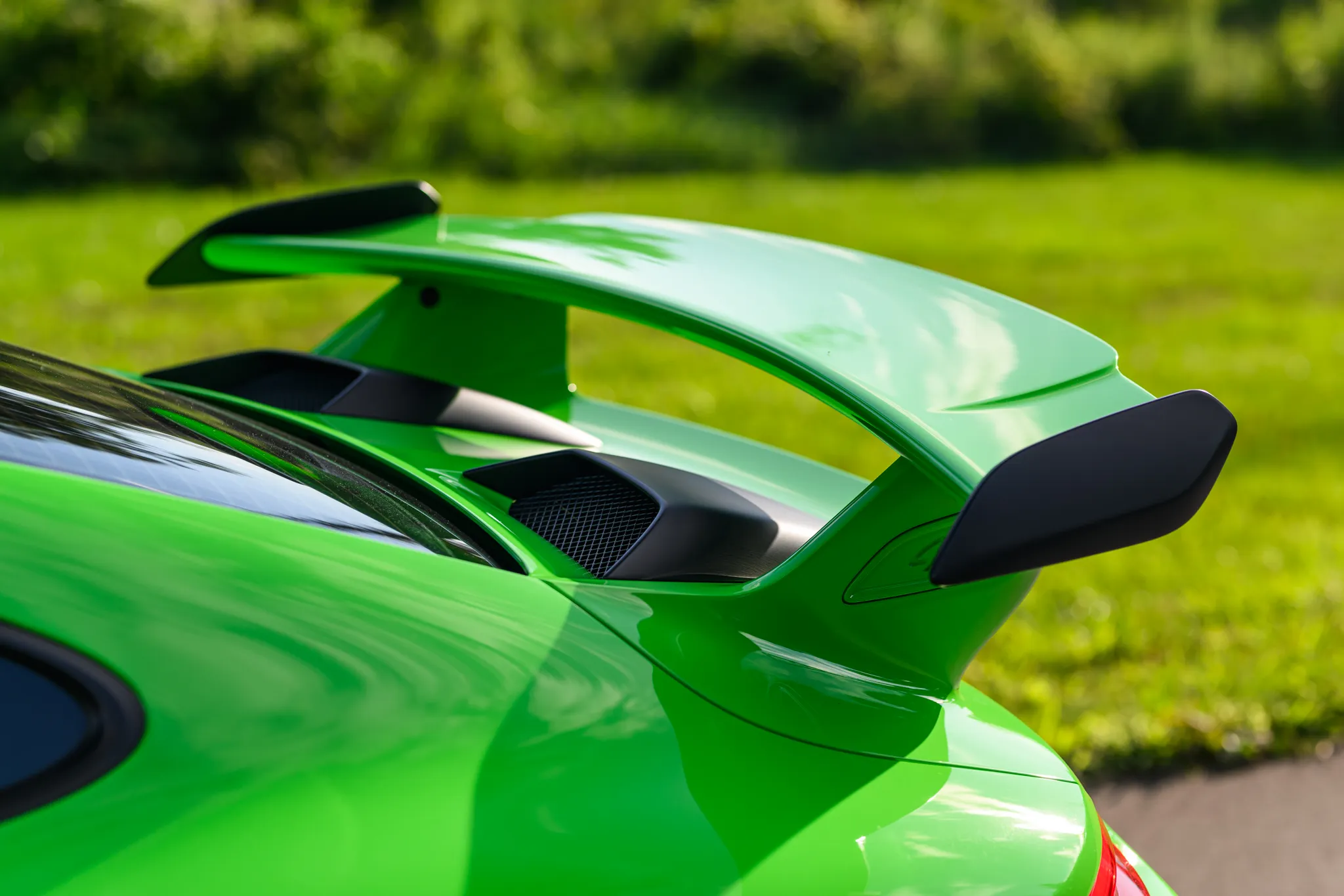 2018 Porsche 911 GT3 in Green Yellow