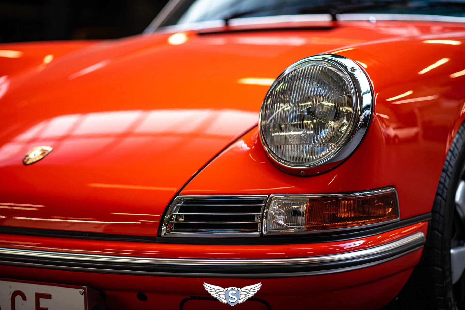 1968 Porsche 911 Targa in Blood Orange