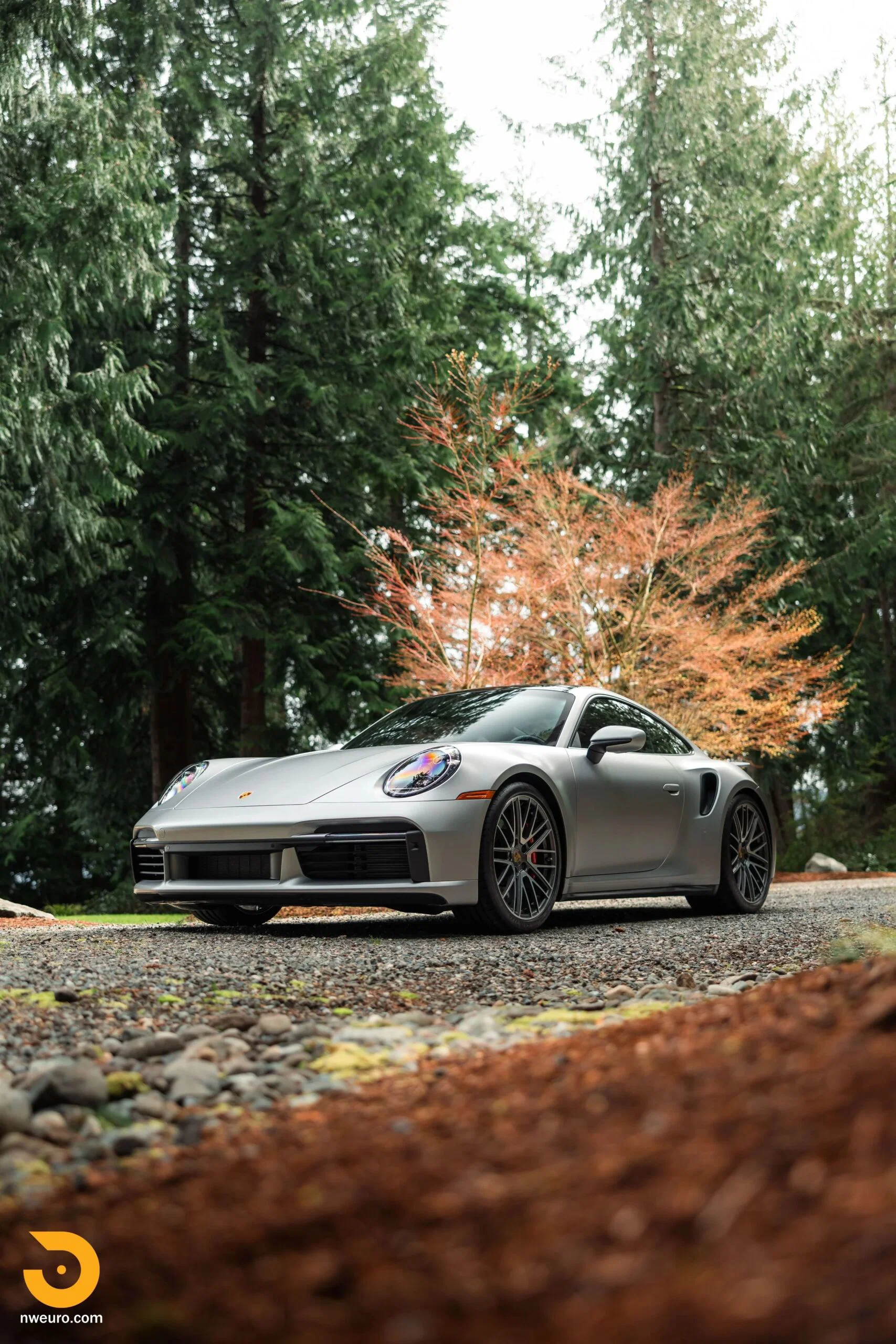 2021 Porsche 911 Turbo in GT Silver