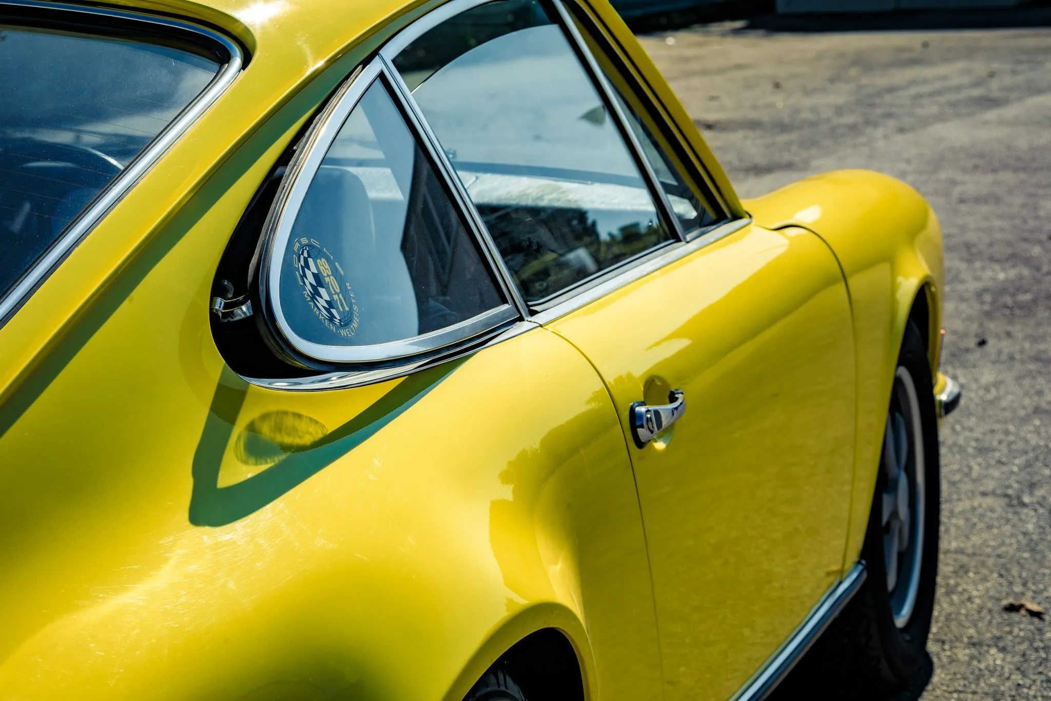 1973 Porsche 911 Carrera RS Touring in Light Yellow