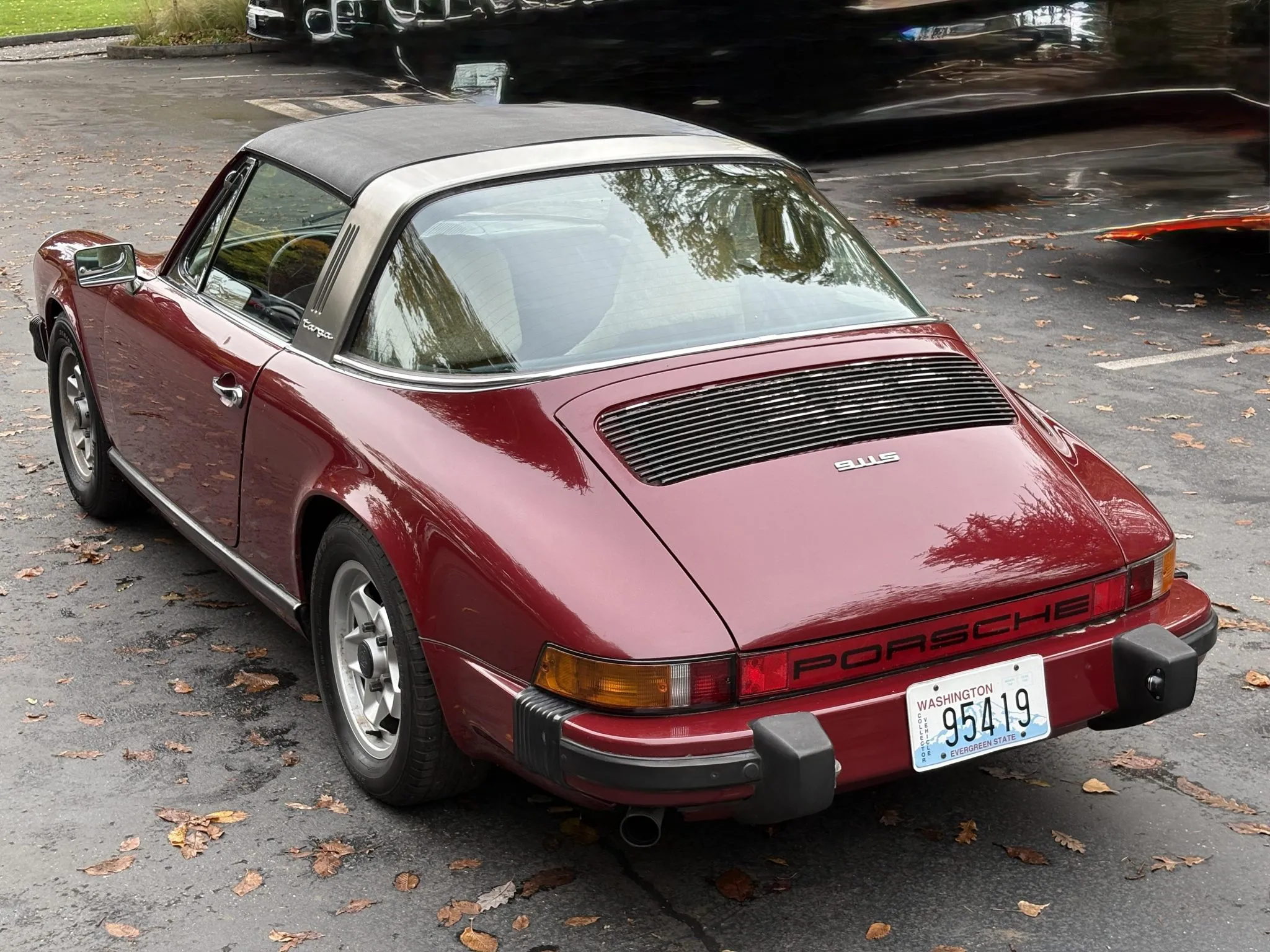 1974 Porsche 911 Targa in Brocade Red