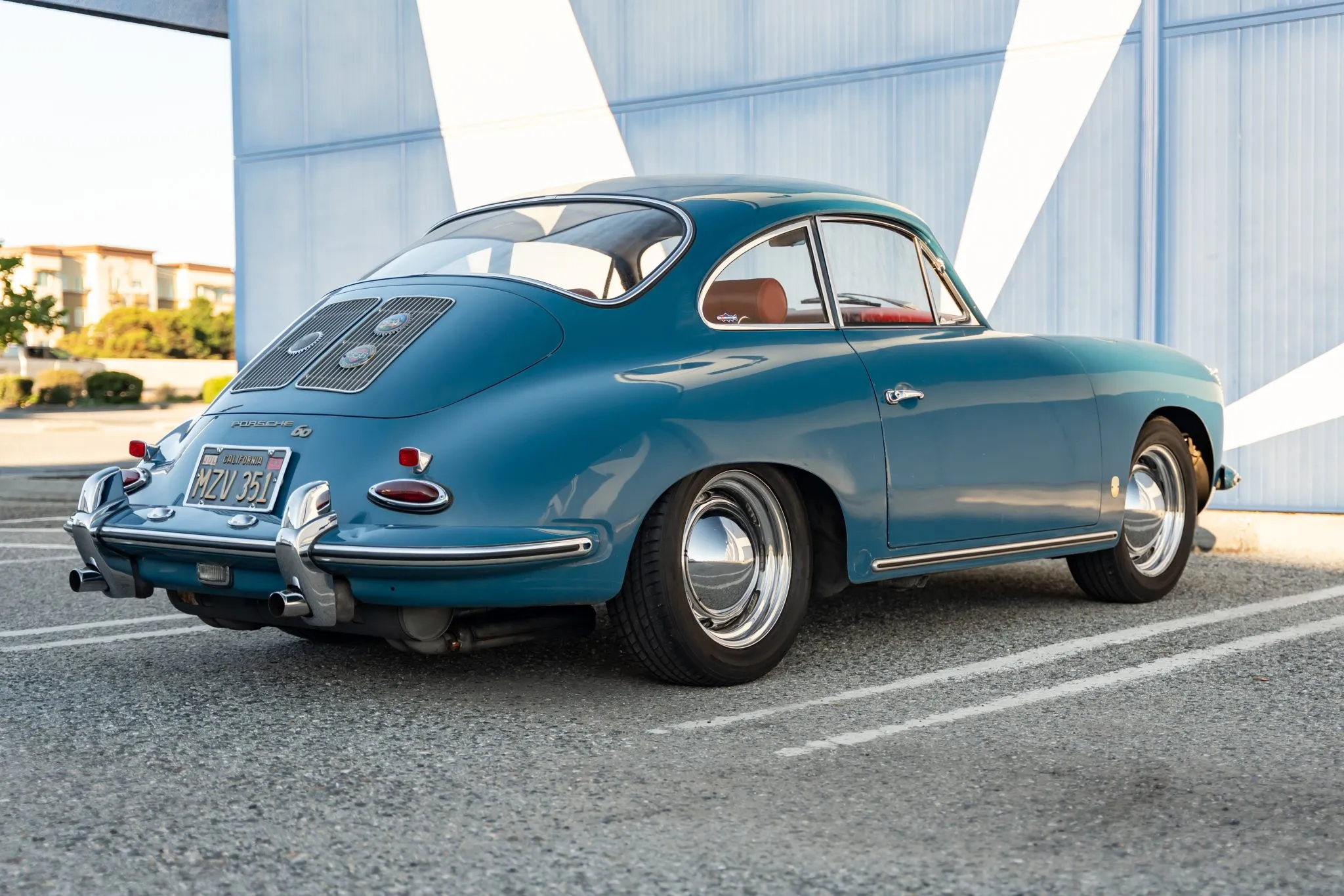 1963 Porsche 356B Coupe in Oslo Blue