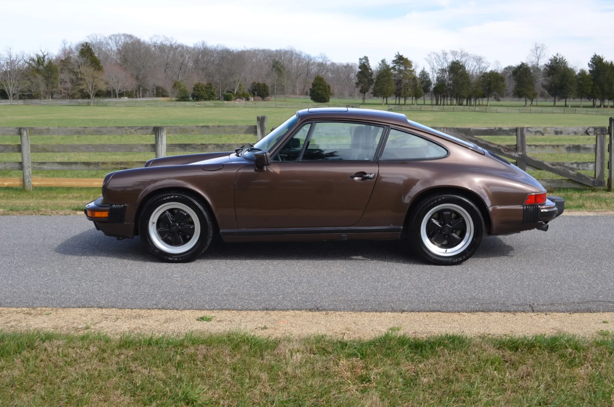 1985 Porsche 911 Carrera Coupe in Nutmeg Brown Metallic