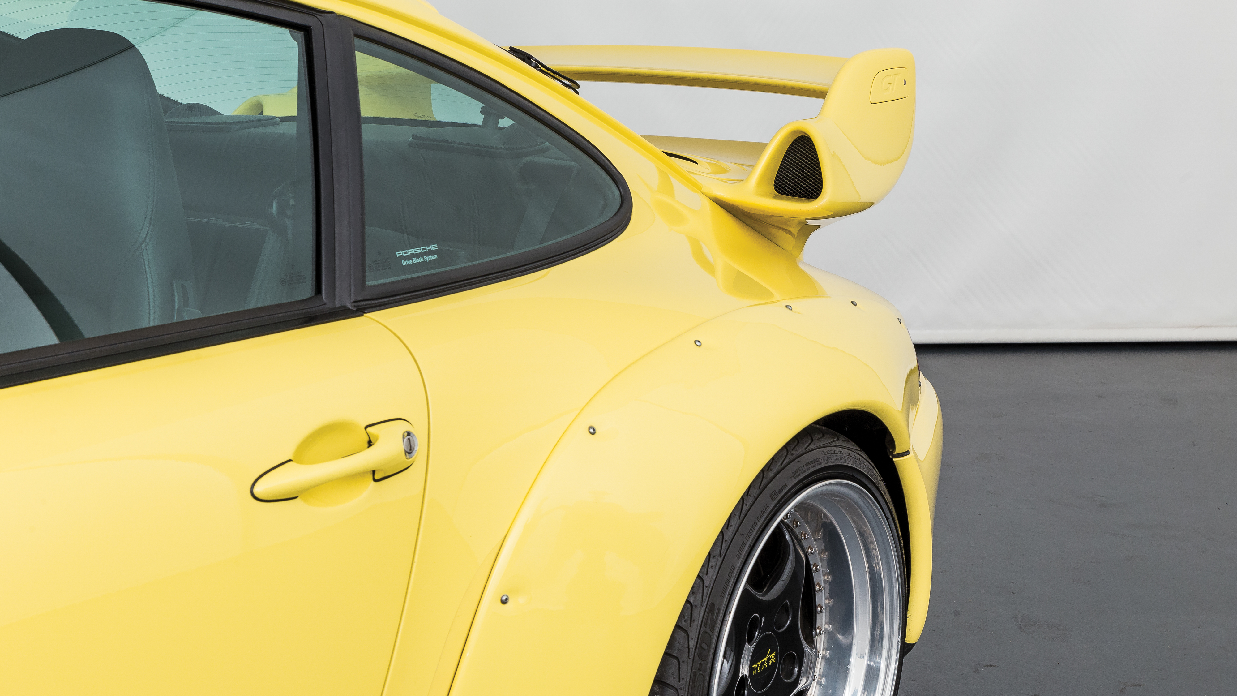 1998 Porsche 911 Turbo in Pastel Yellow