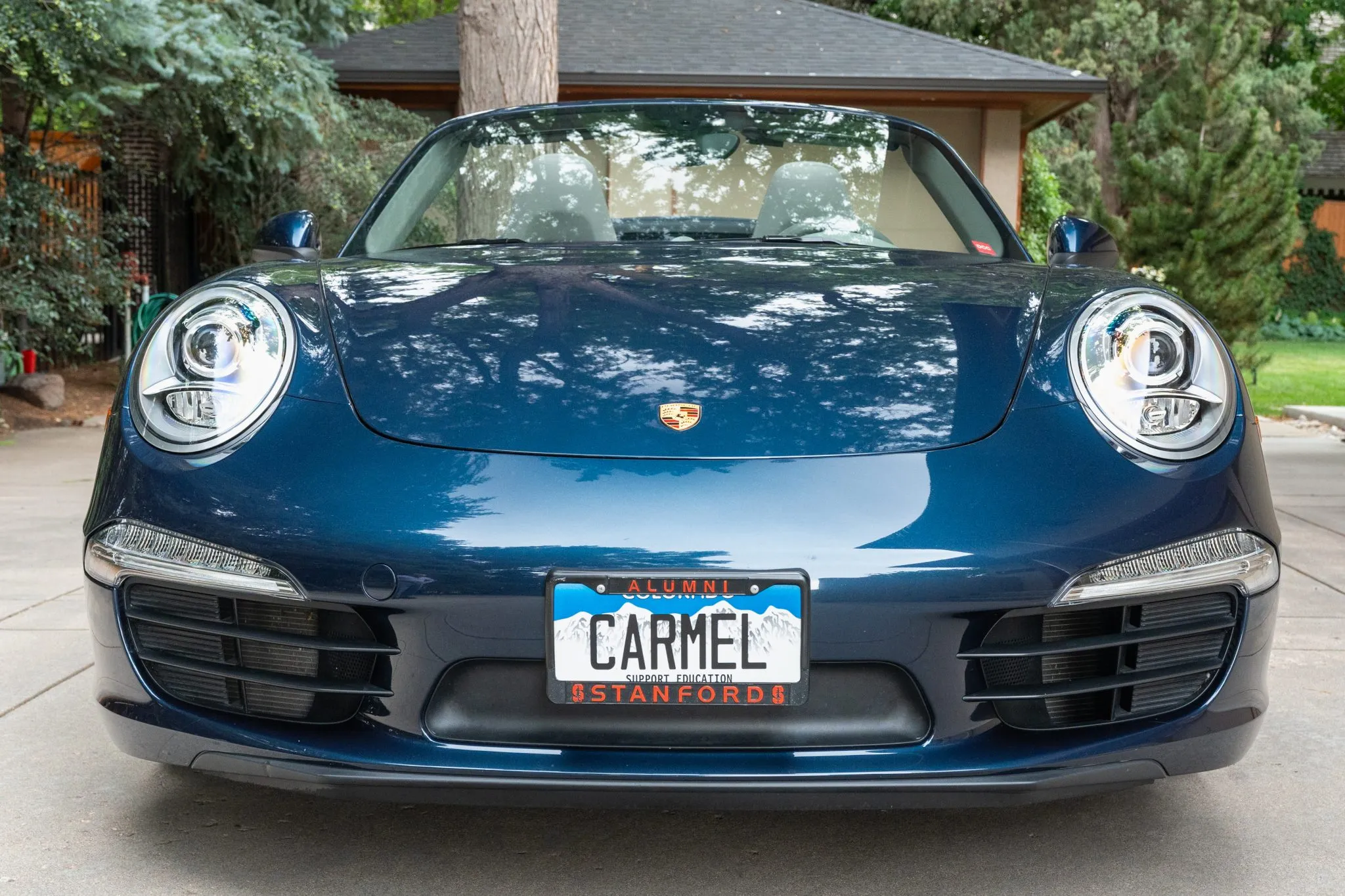2013 Porsche 911 Carrera Cabriolet in Dark Blue Metallic