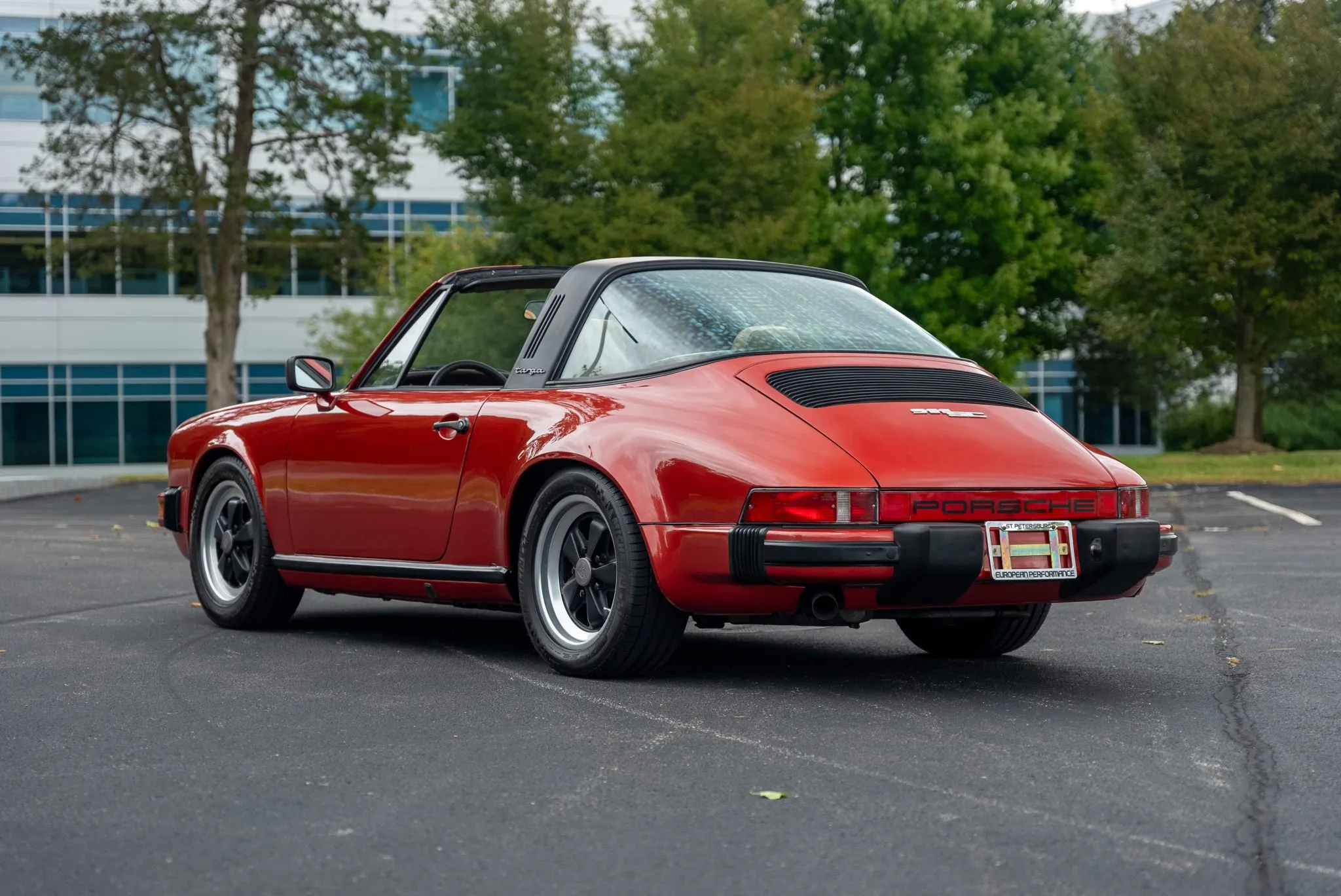 1985 Porsche 911 Turbo Coupe in Metallic Red