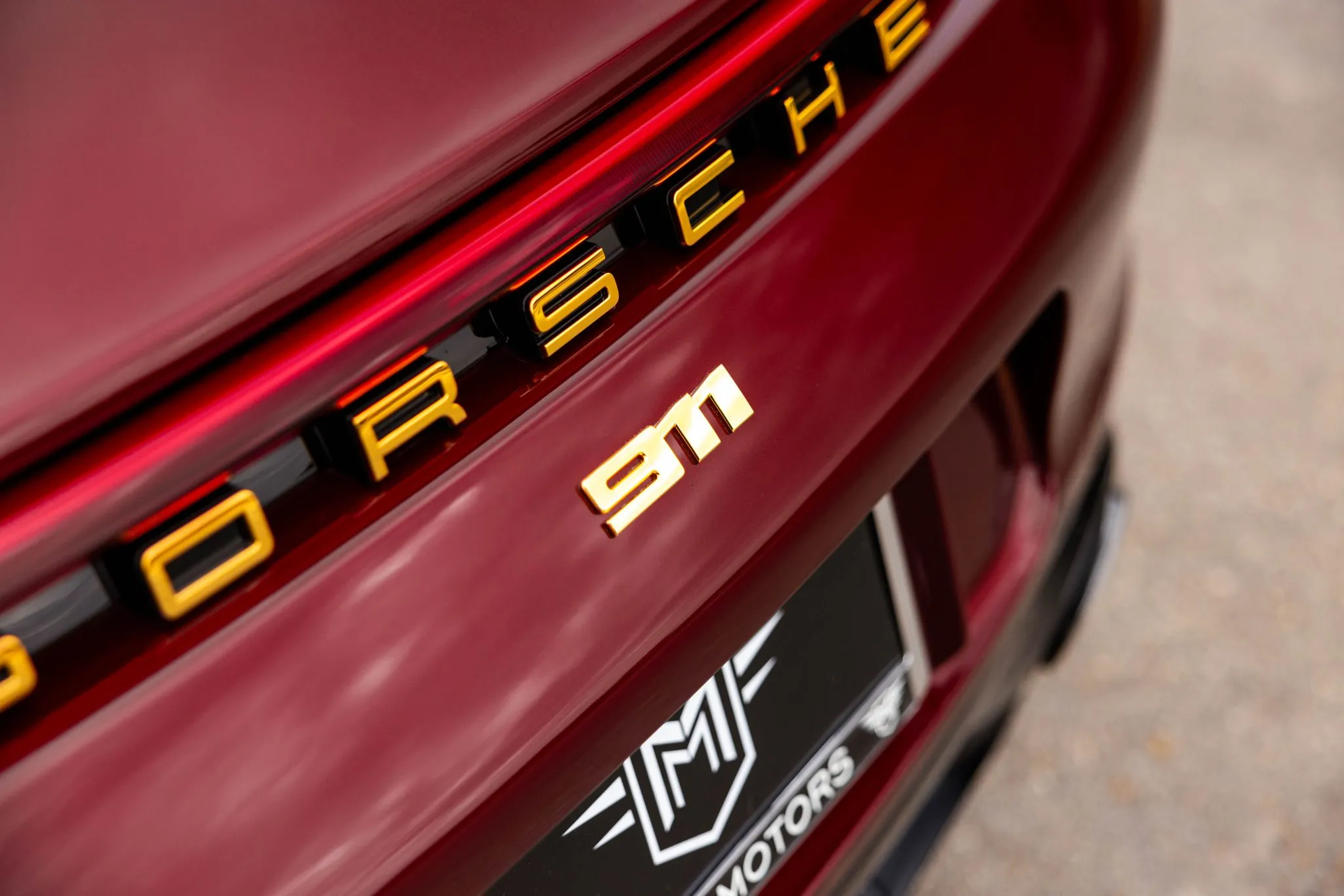 2021 Porsche 911 Targa 4S Heritage Design Edition in Cherry Metallic