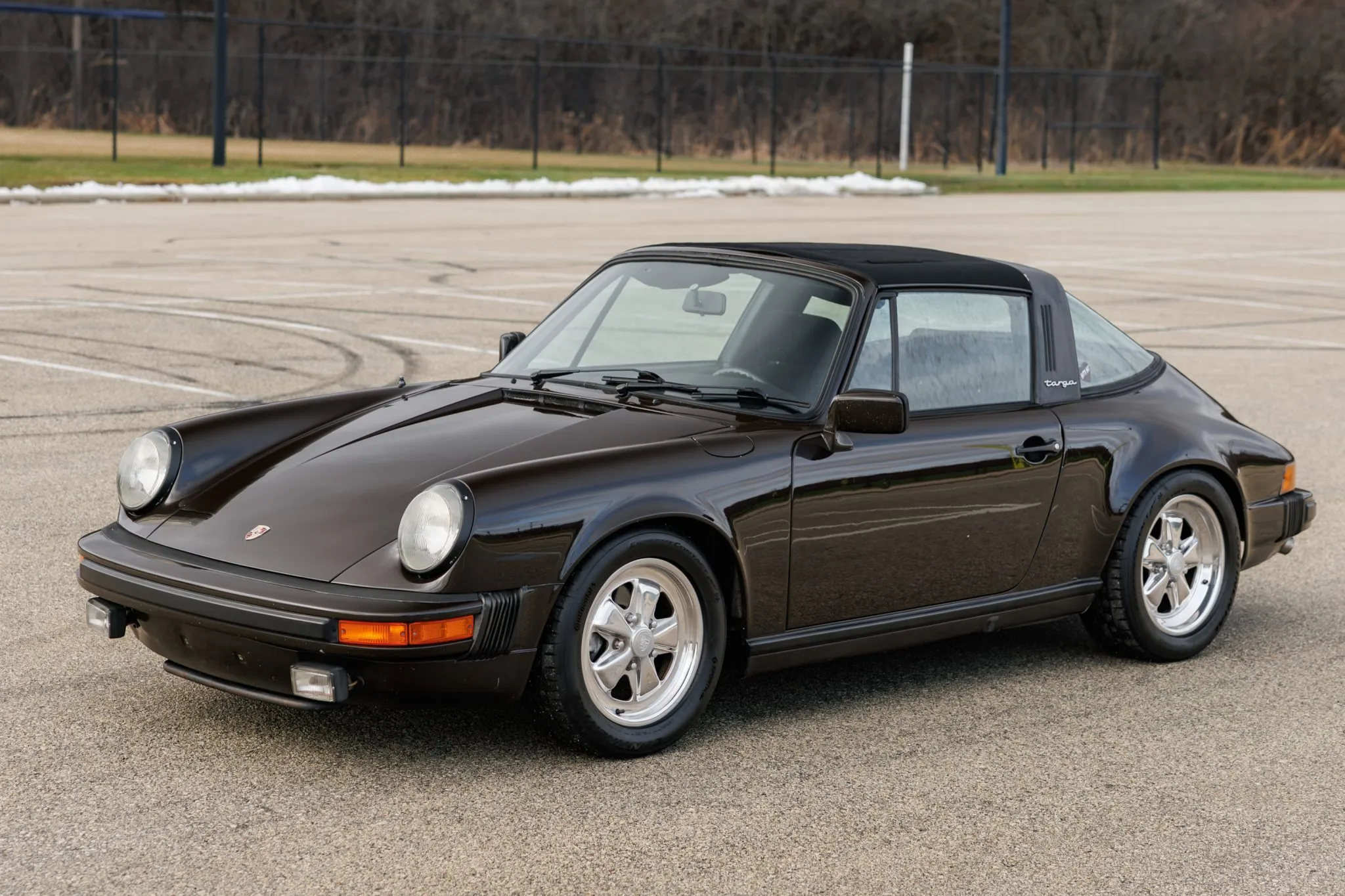 1981 Porsche 911SC Targa in Mocha Black