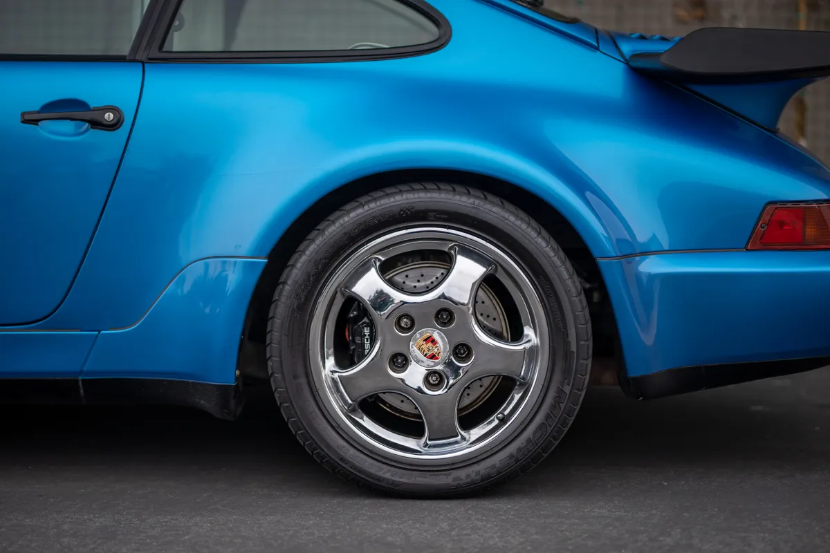 1992 Porsche 911 Turbo in Tahoe Blue Metallic